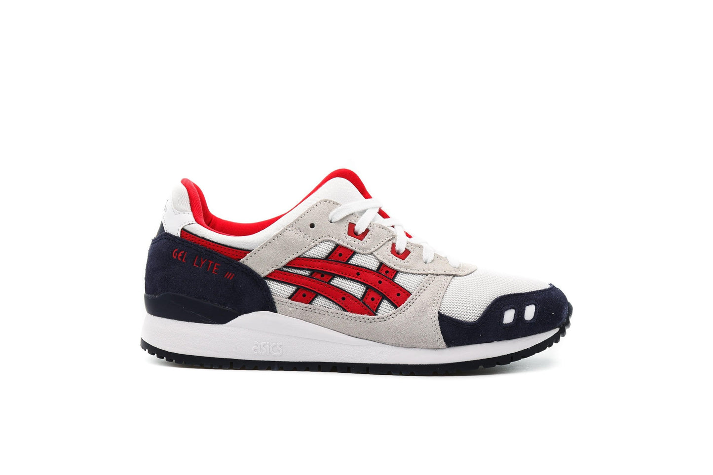 Exclusive Asics GEL-LYTE III OG "CLASSIC RED" — 4 — Front View