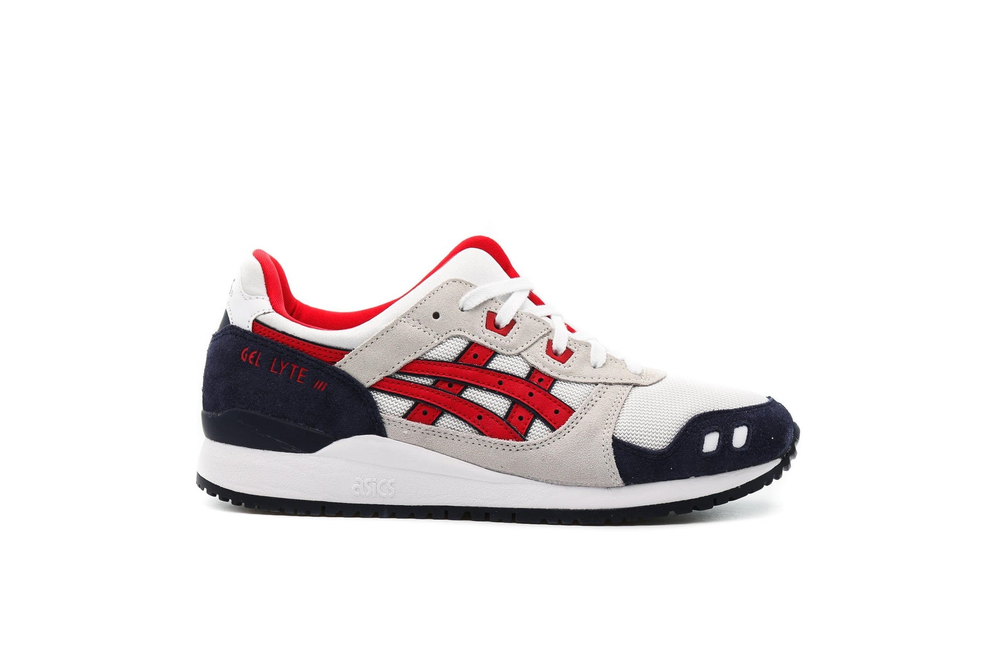 Exclusive Asics GEL-LYTE III OG "CLASSIC RED" — 4 — Front View