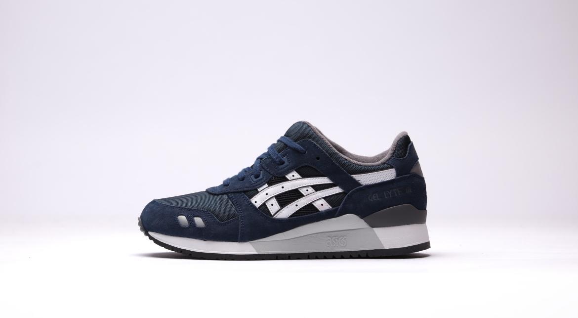 Exclusive Asics Gel-Lyte III Varsity "Navy" — 4 — Front View