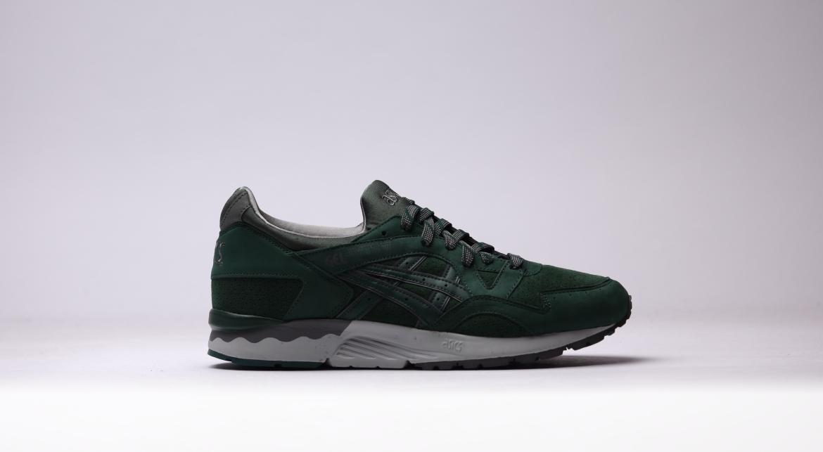 Exclusive Asics Gel Lyte V "Dark Green" — 4 — Front View