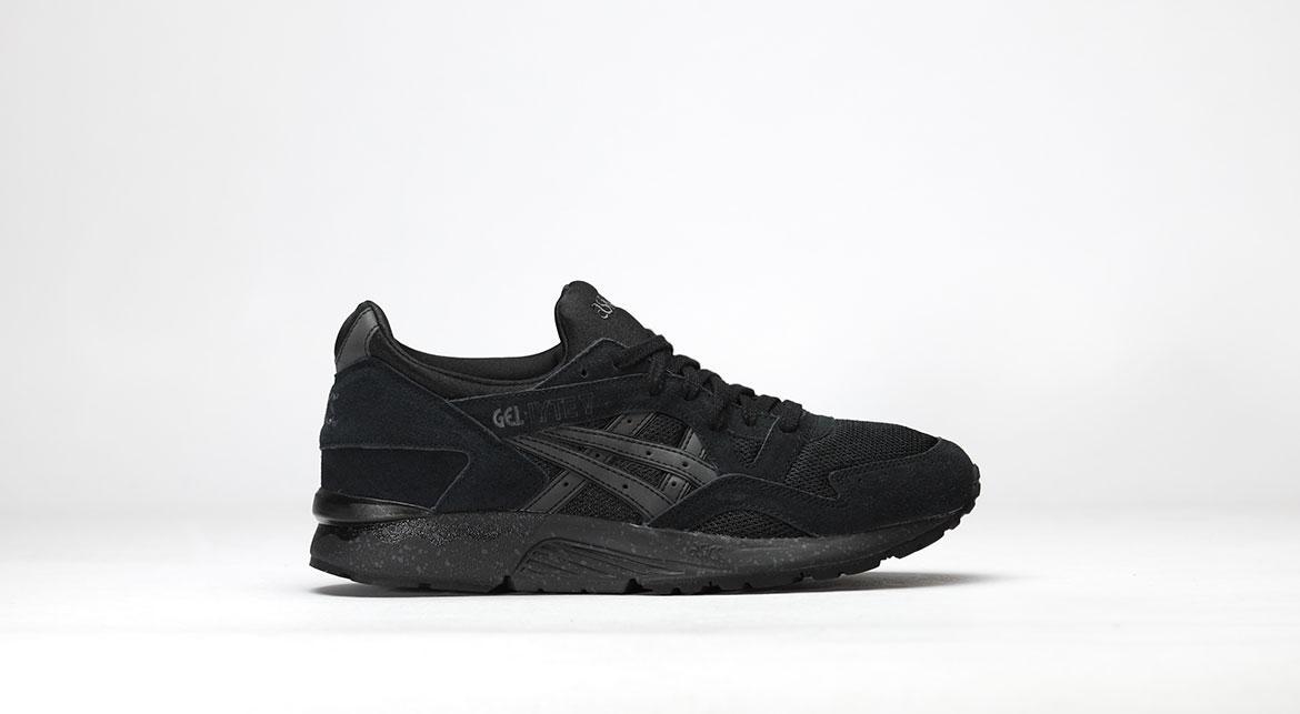 Exclusive Asics Gel-Lyte V Night Shade "Triple Black" — 4 — Front View