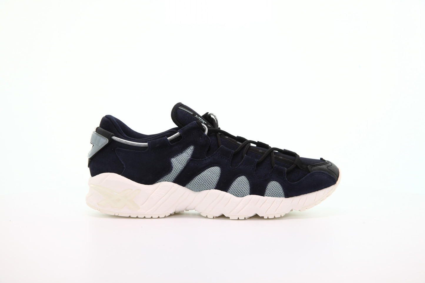 Exclusive Asics x Highs And Lows GEL-MAI "Navy" — 4 — Front View
