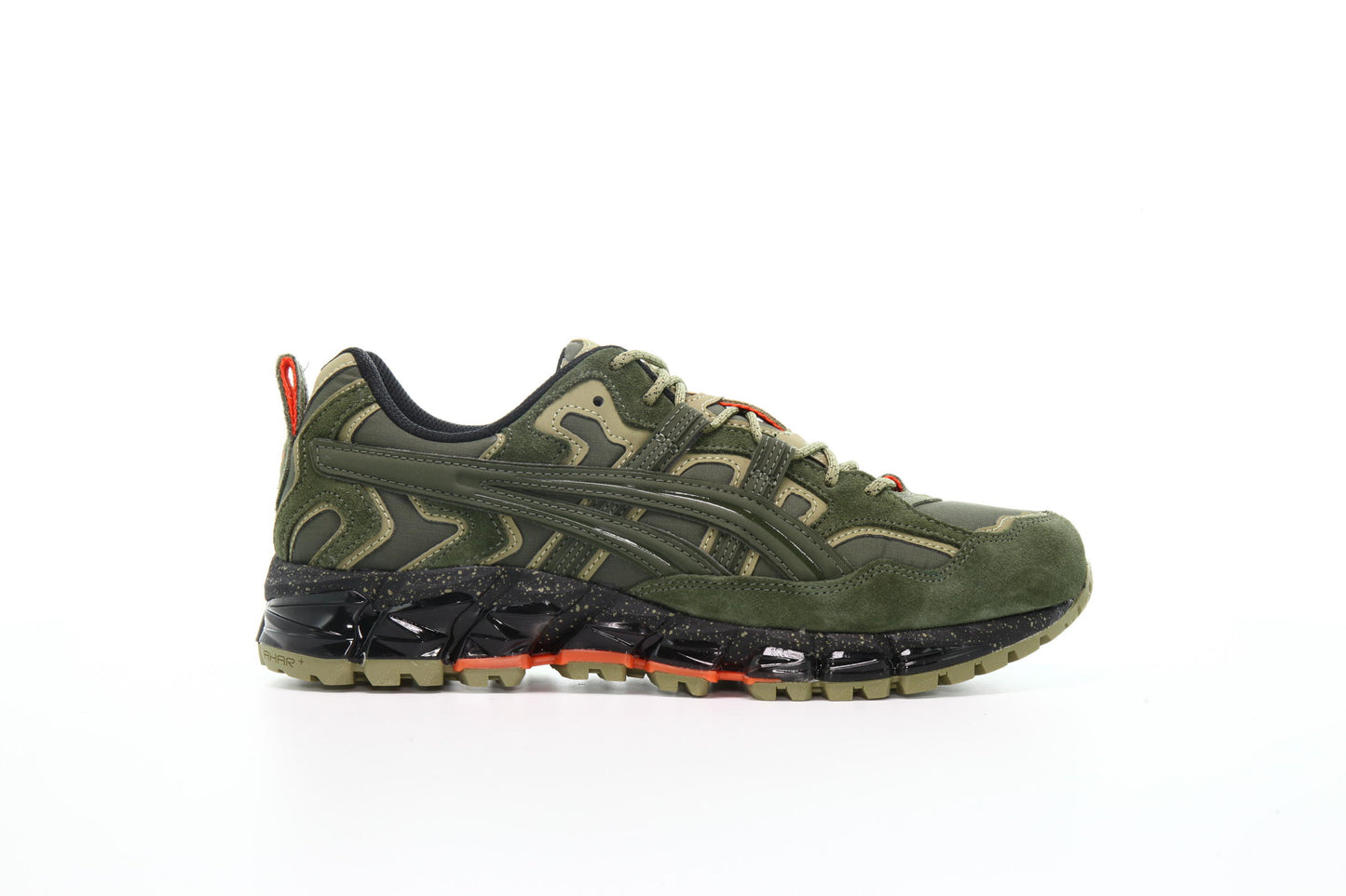 Exclusive Asics GEL-NANDI 360 "Olive Canvas" — 4 — Front View