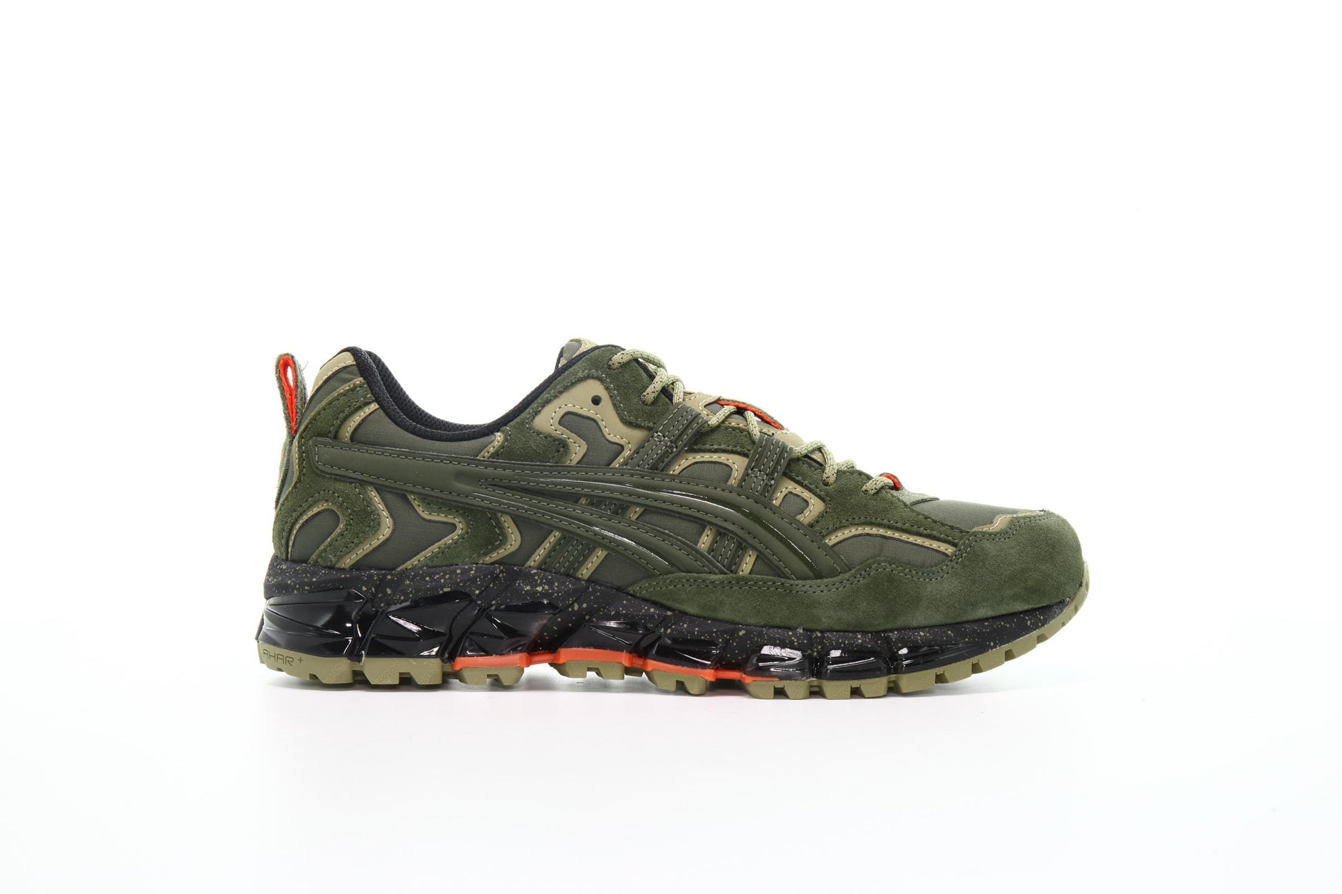 Exclusive Asics GEL-NANDI 360 "Olive Canvas" — 4 — Front View
