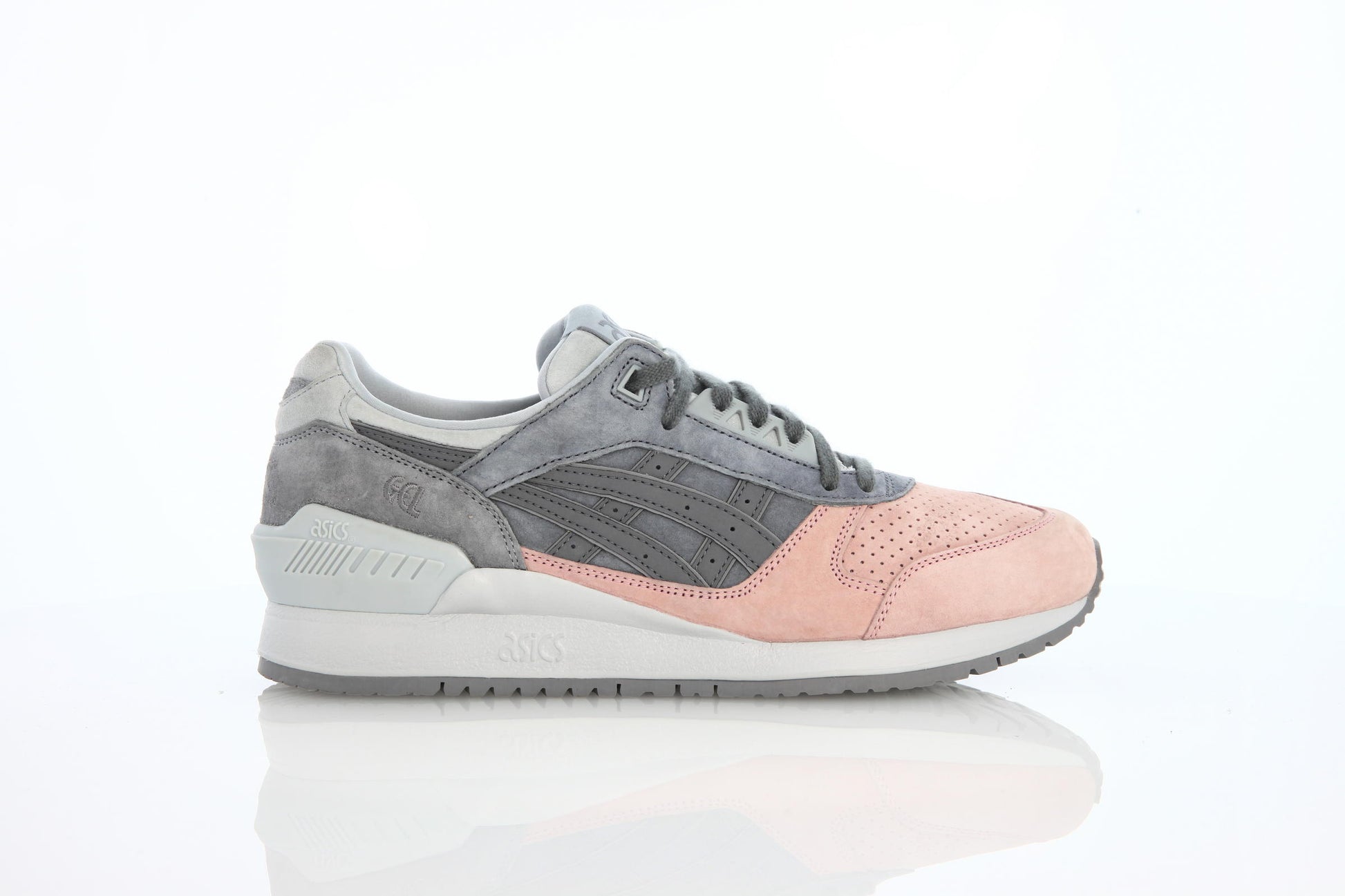 Exclusive Asics Gel-Respector Japanese Gardens "Carbon" — 4 — Front View