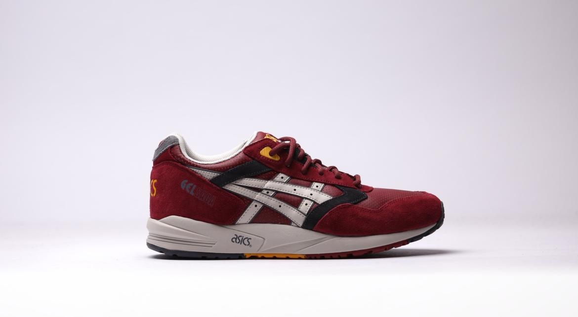 Exclusive Asics Gel Saga "Burgundy" — 4 — Front View