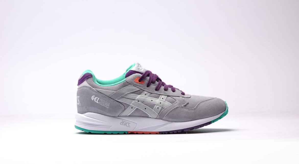 Exclusive Asics Gel Saga "Soft Grey" — 4 — Front View