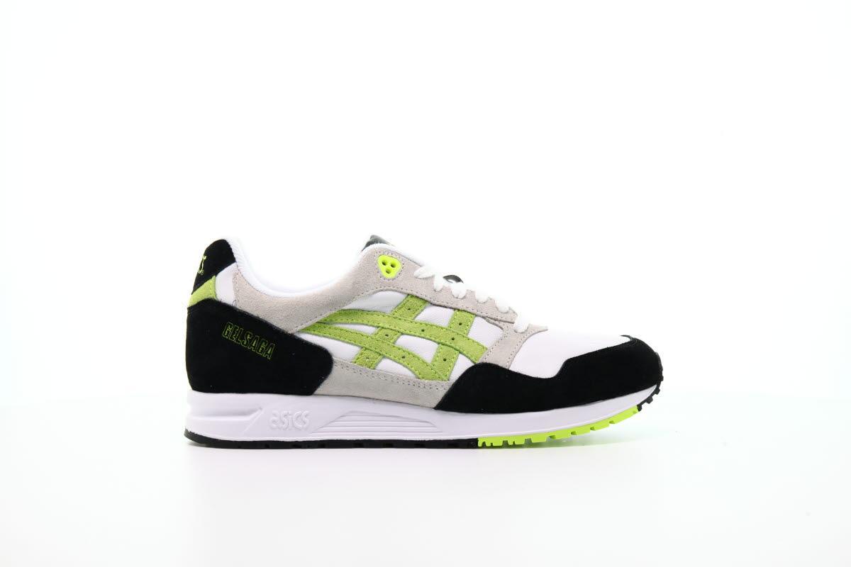 Exclusive Asics GEL-SAGA "Flash Yellow" — 4 — Front View