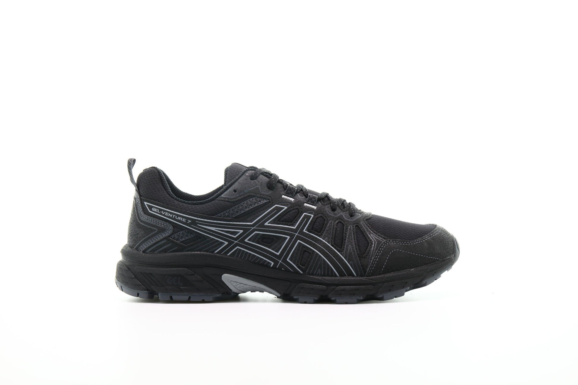 Exclusive Asics GEL-VENTURE 7 "Black" — 4 — Front View