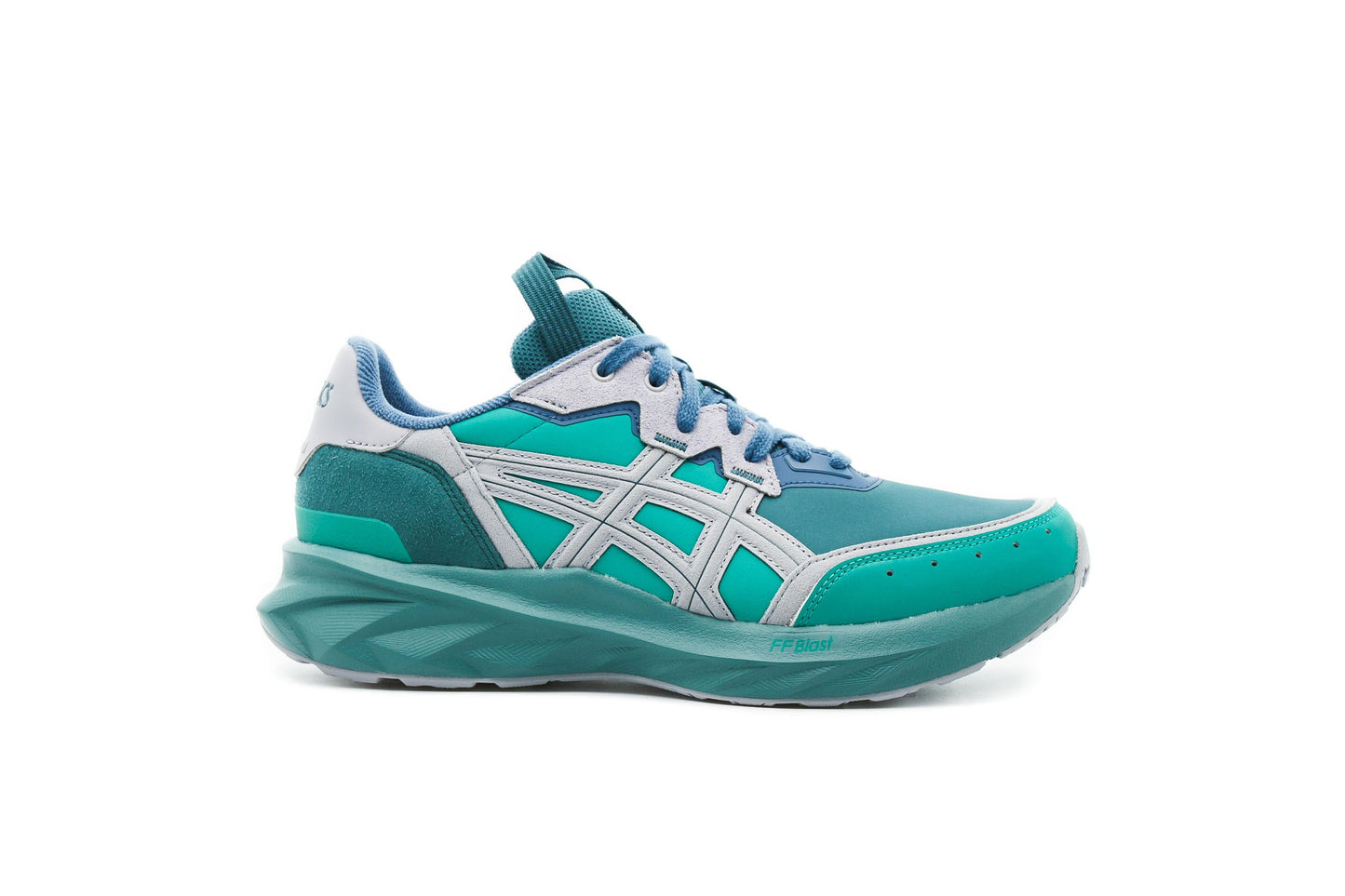 Exclusive Asics HS1-S TARTHER BLAST "MISTY PINE" — 4 — Front View