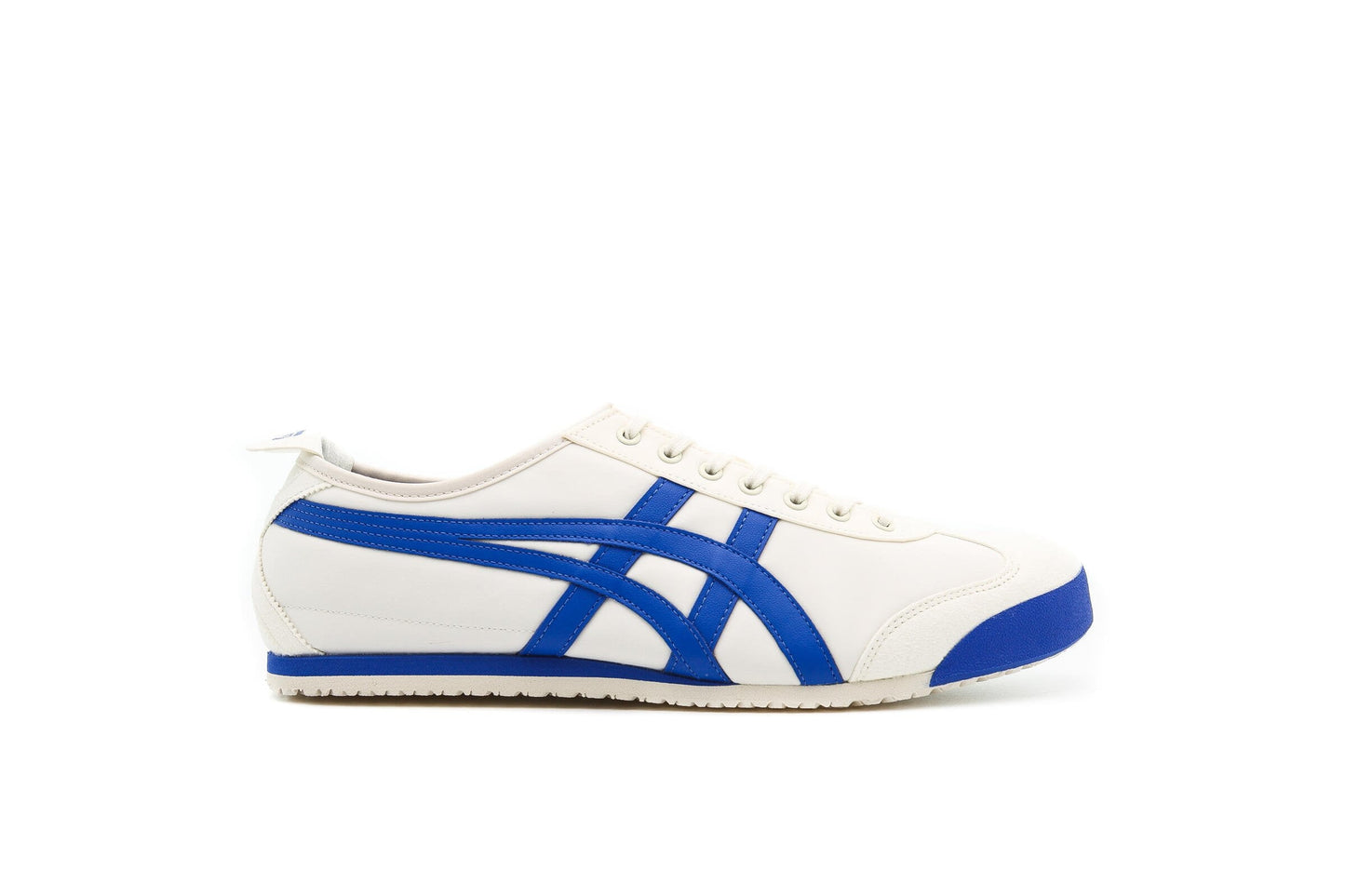 Exclusive Onitsuka Tiger MEXICO 66 "CREAM-TURKISH SEA" — 4 — Front View