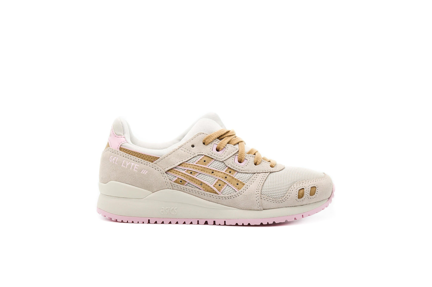 Exclusive Asics WMNS GEL-LYTE III OG "BIRCH" — 5 — Front View