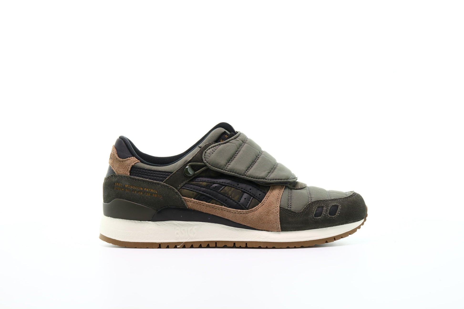 Exclusive Asics x SBTG GEL-LYTE III "Black Aloe" — 4 — Front View