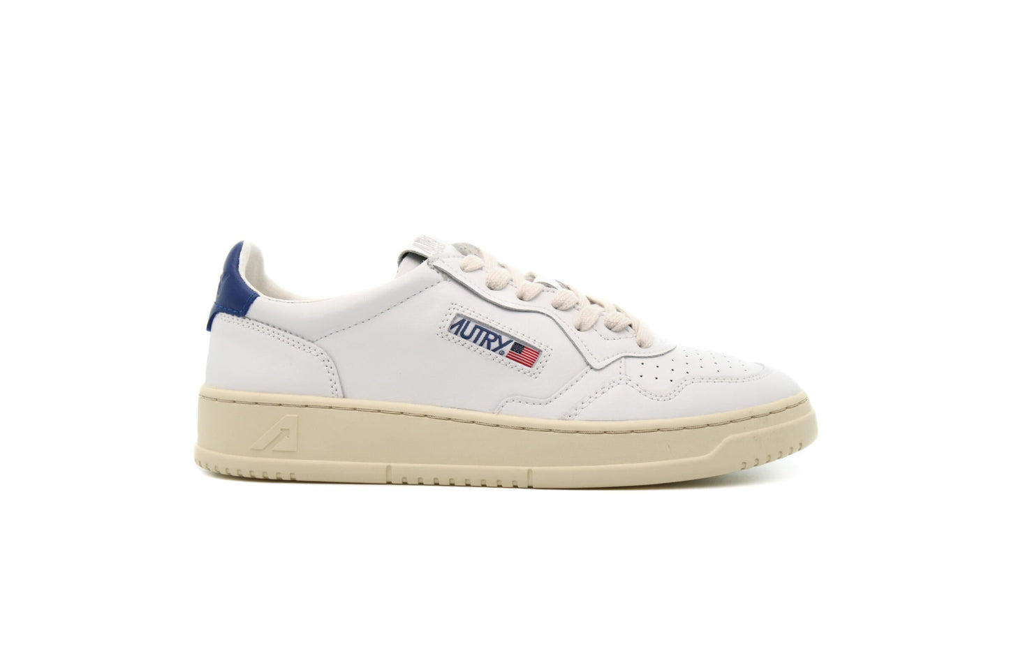 Exclusive Autry Action Shoes MEDALIST LOW "DARK BLUE" — 3.5 — Front View