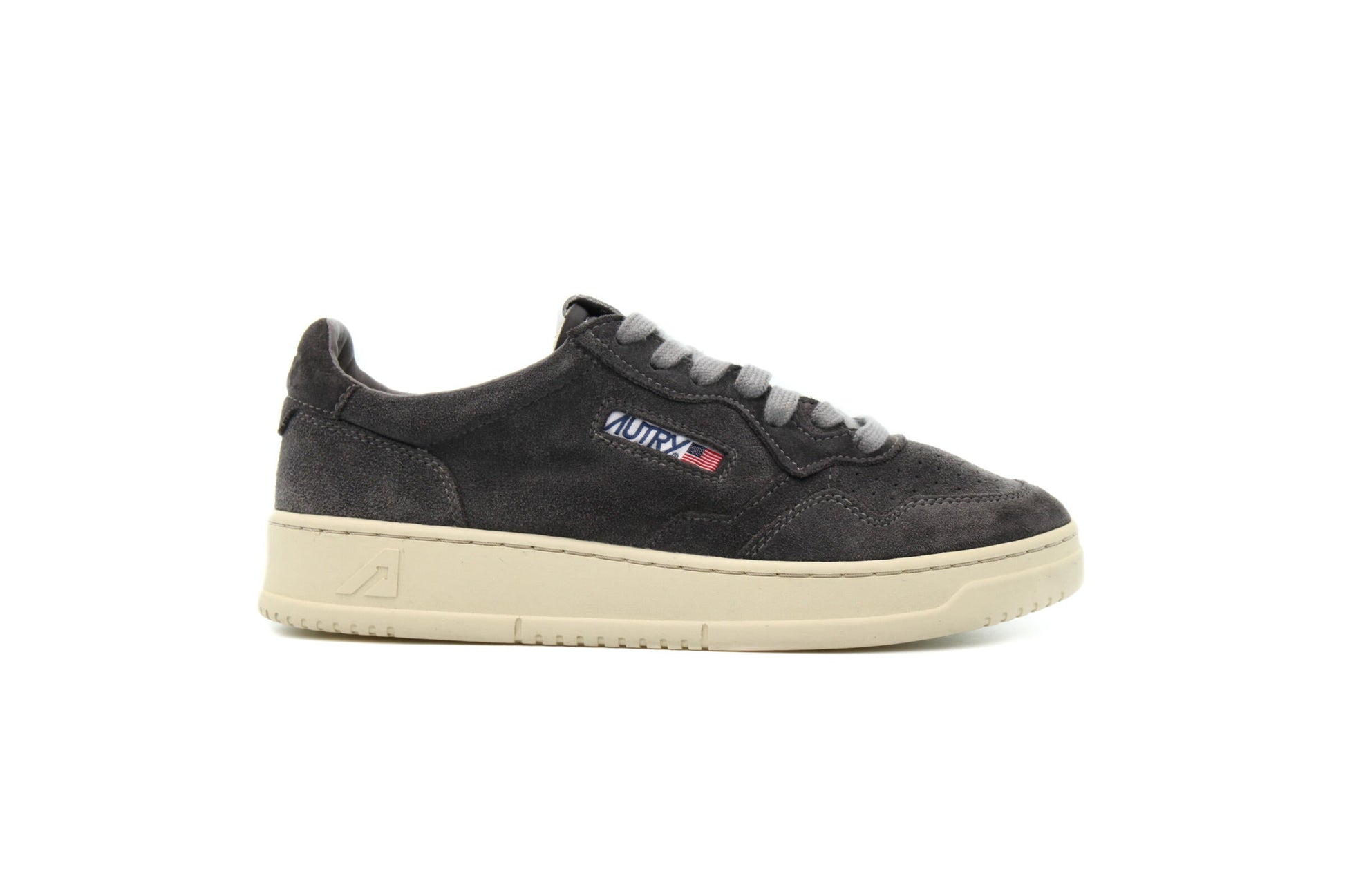Exclusive Autry Action Shoes MEDALIST LOW "GREY" — 3.5 — Front View