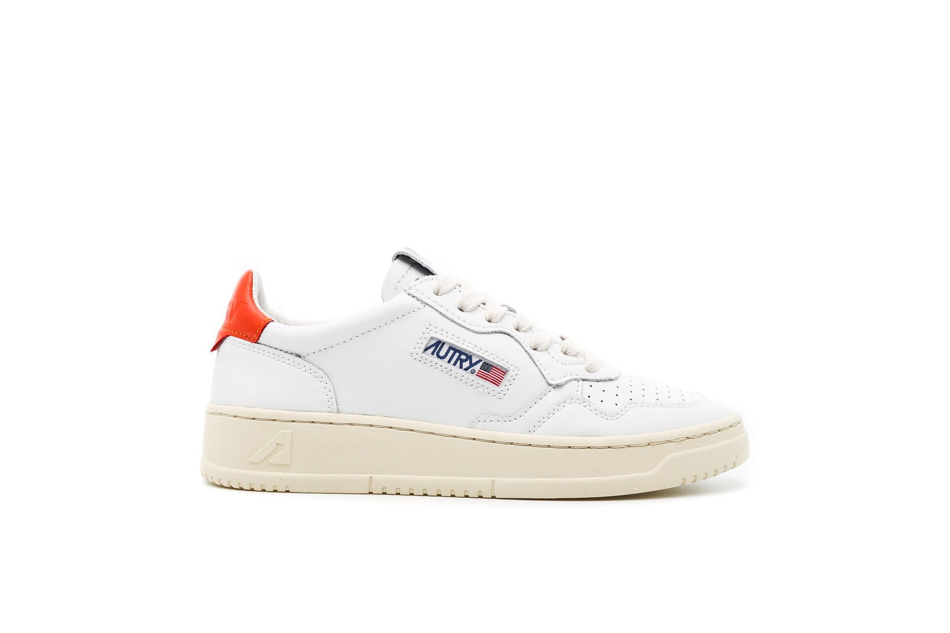 Exclusive autry action shoes WMNS MEDALIST LOW "ORANGE" — 3.5 — Front View