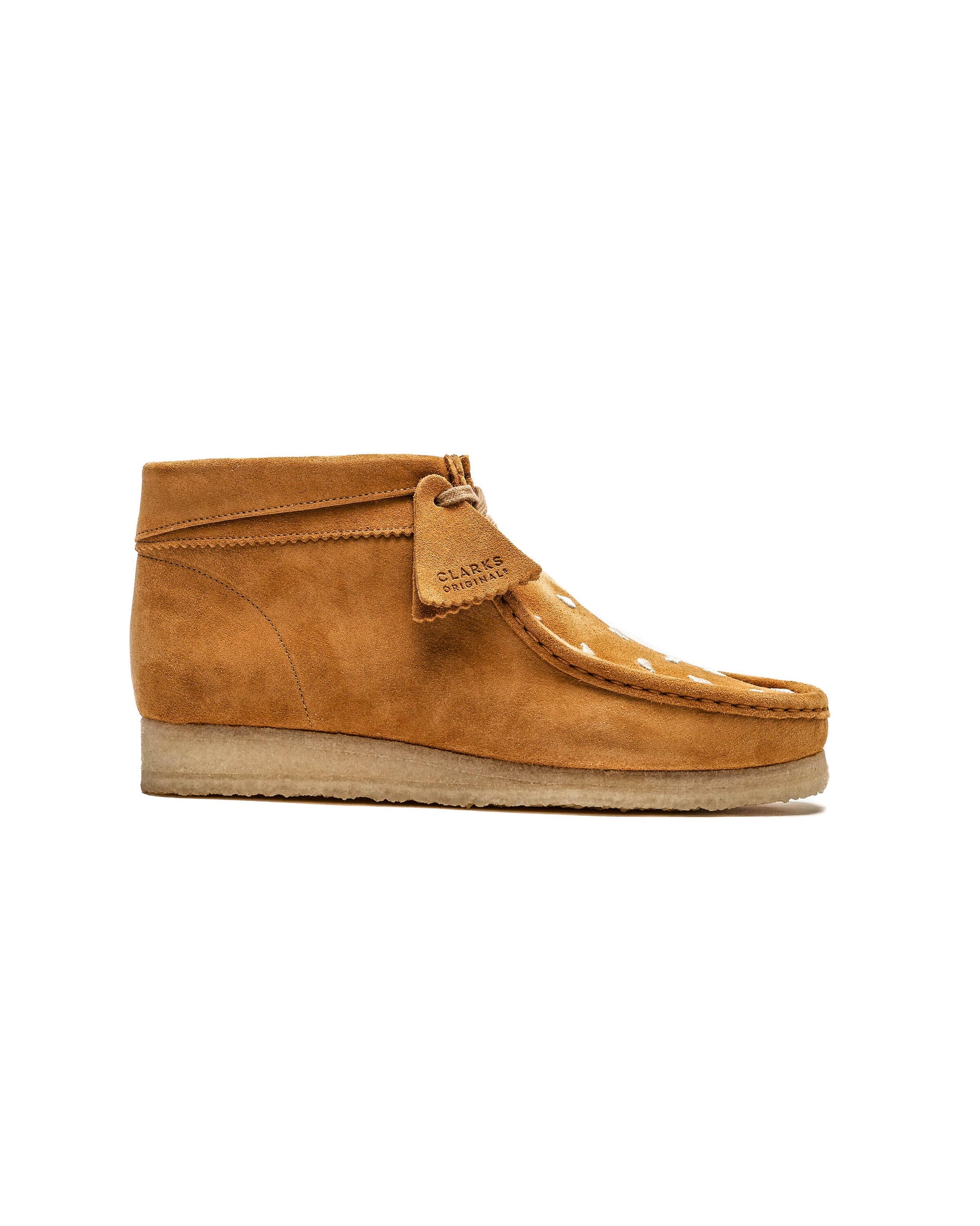 Exclusive Clarks Originals x VANDYTHEPINK Wallabee Boot — 3 — Front View