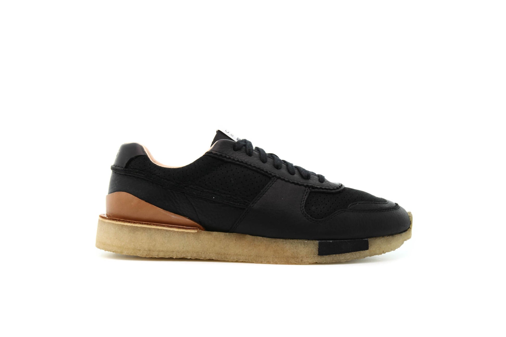Exclusive Clarks Originals TOR RUN "BLACK" — 3 — Front View