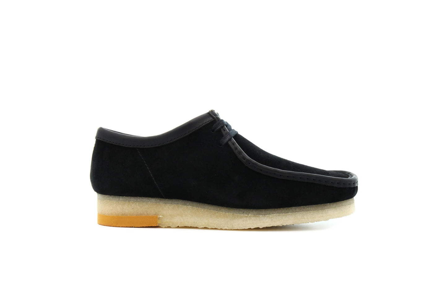 Exclusive Clarks Originals WALLABEE "BLACK" — 3 — Front View