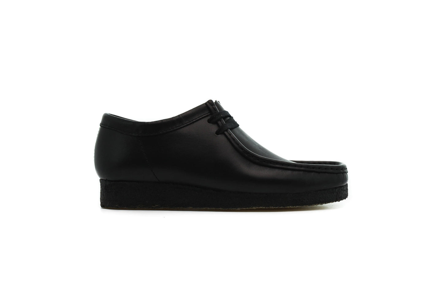 Exclusive Clarks Originals WALLABEE "Black" — 3 — Front View