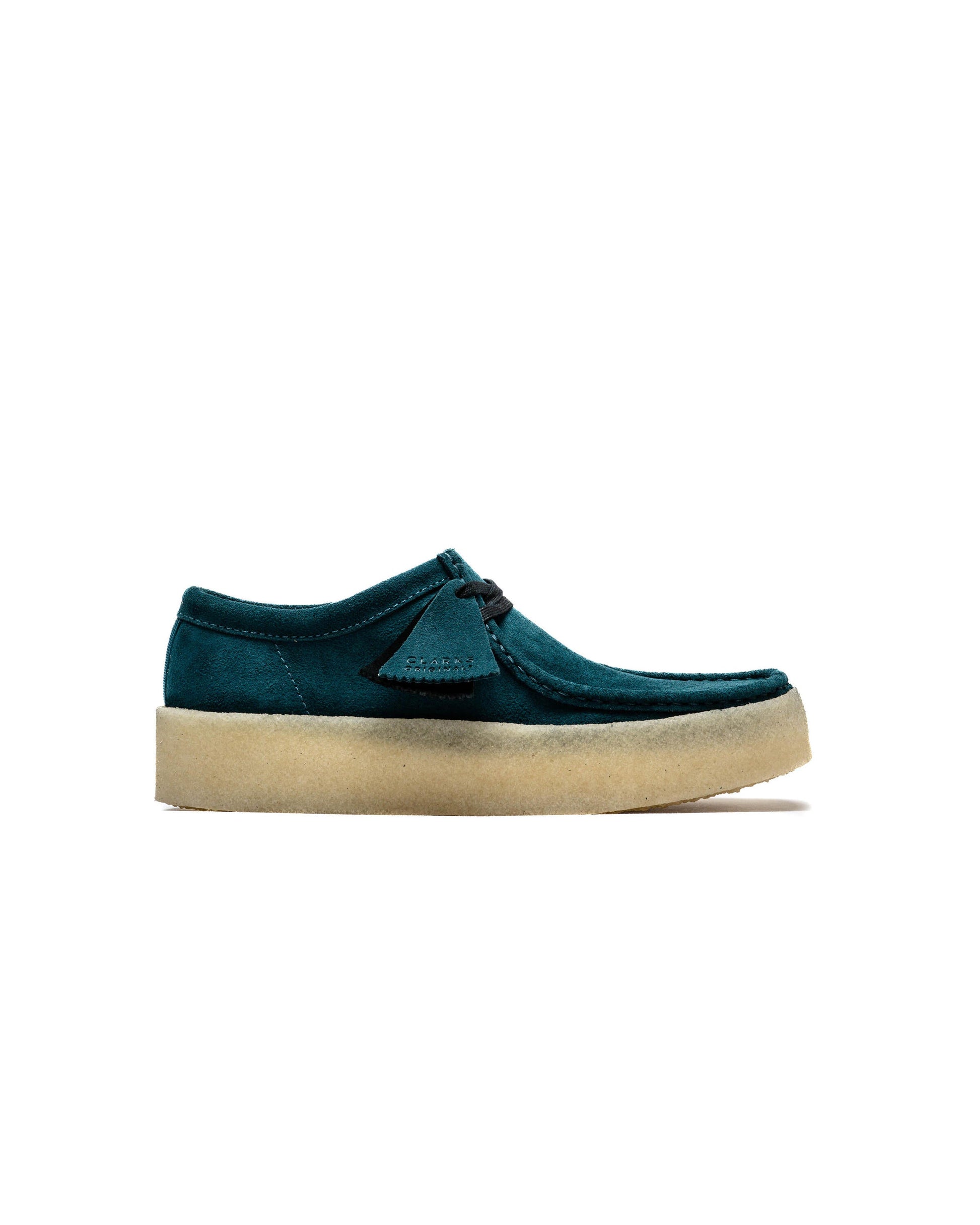 Exclusive Clarks Originals Wallabee Cup Deep Blue — 3 — Front View