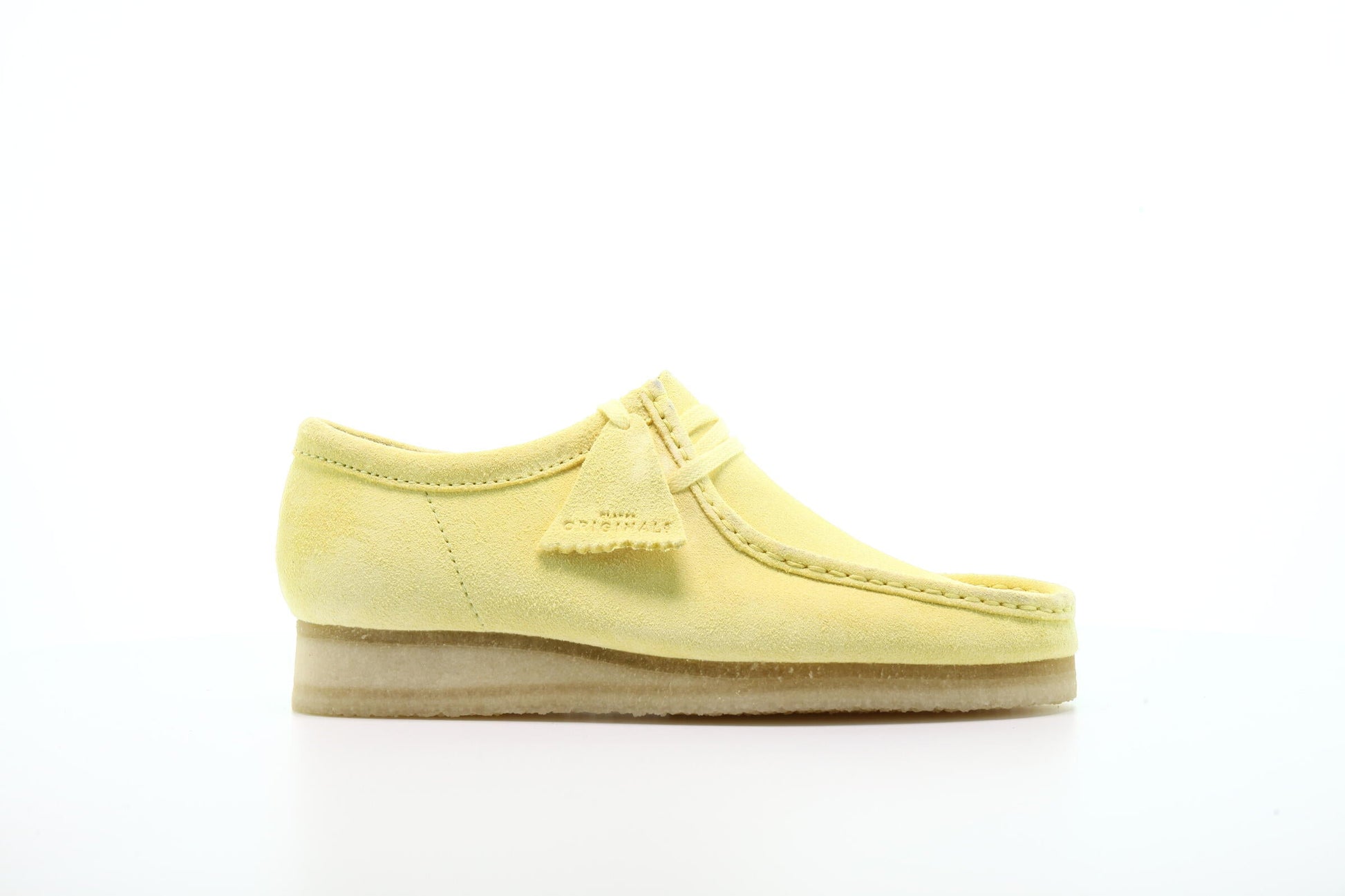 Exclusive Clarks Originals Wallabee "Yellow" — 3 — Front View