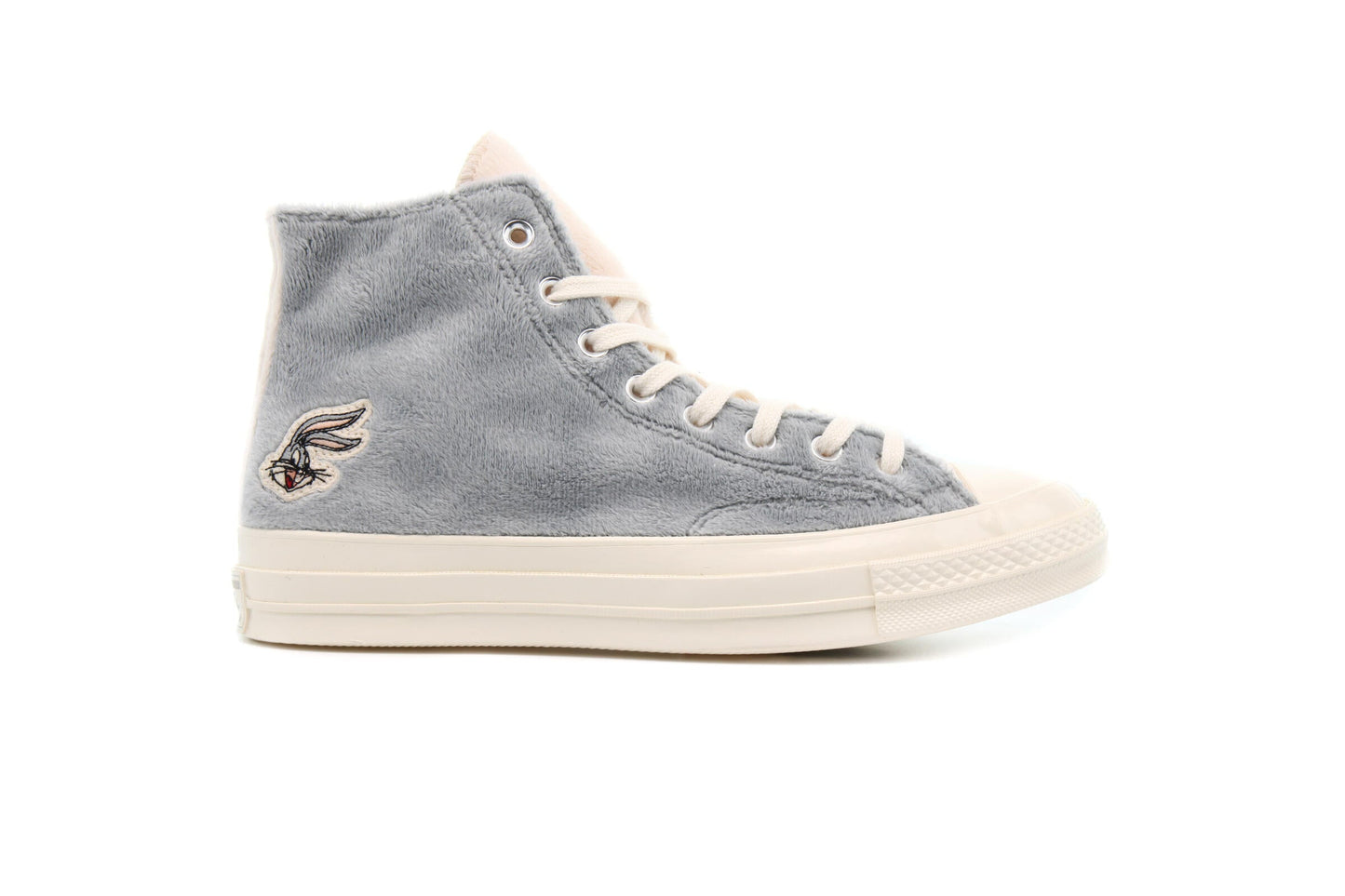 Exclusive Converse x BUGS BUNNY CHUCK 70 HI "GREY" — 3 — Front View