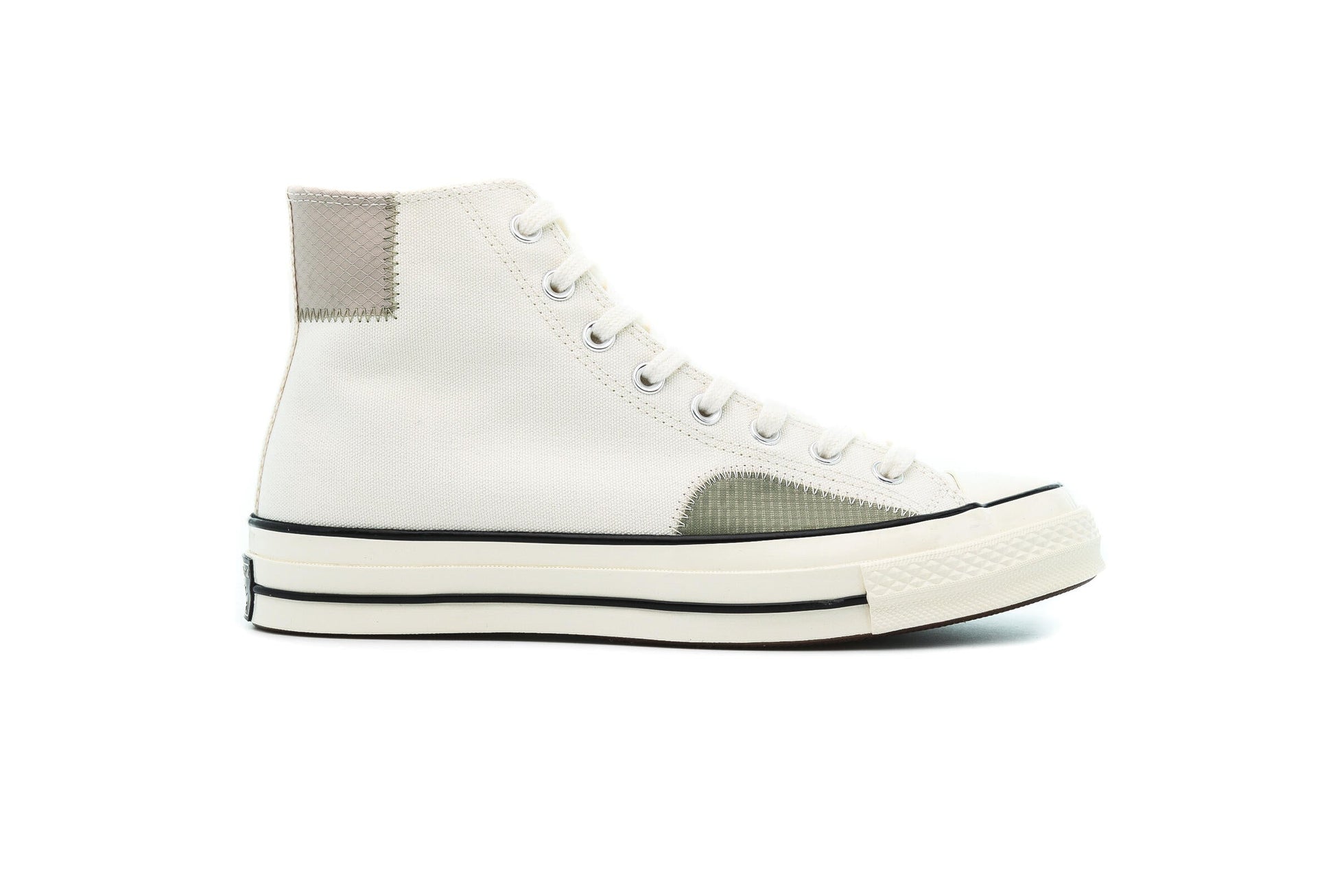 Exclusive Converse CHUCK 70 RIPSTOP AND CANVAS "EGRET" — 3 — Front View