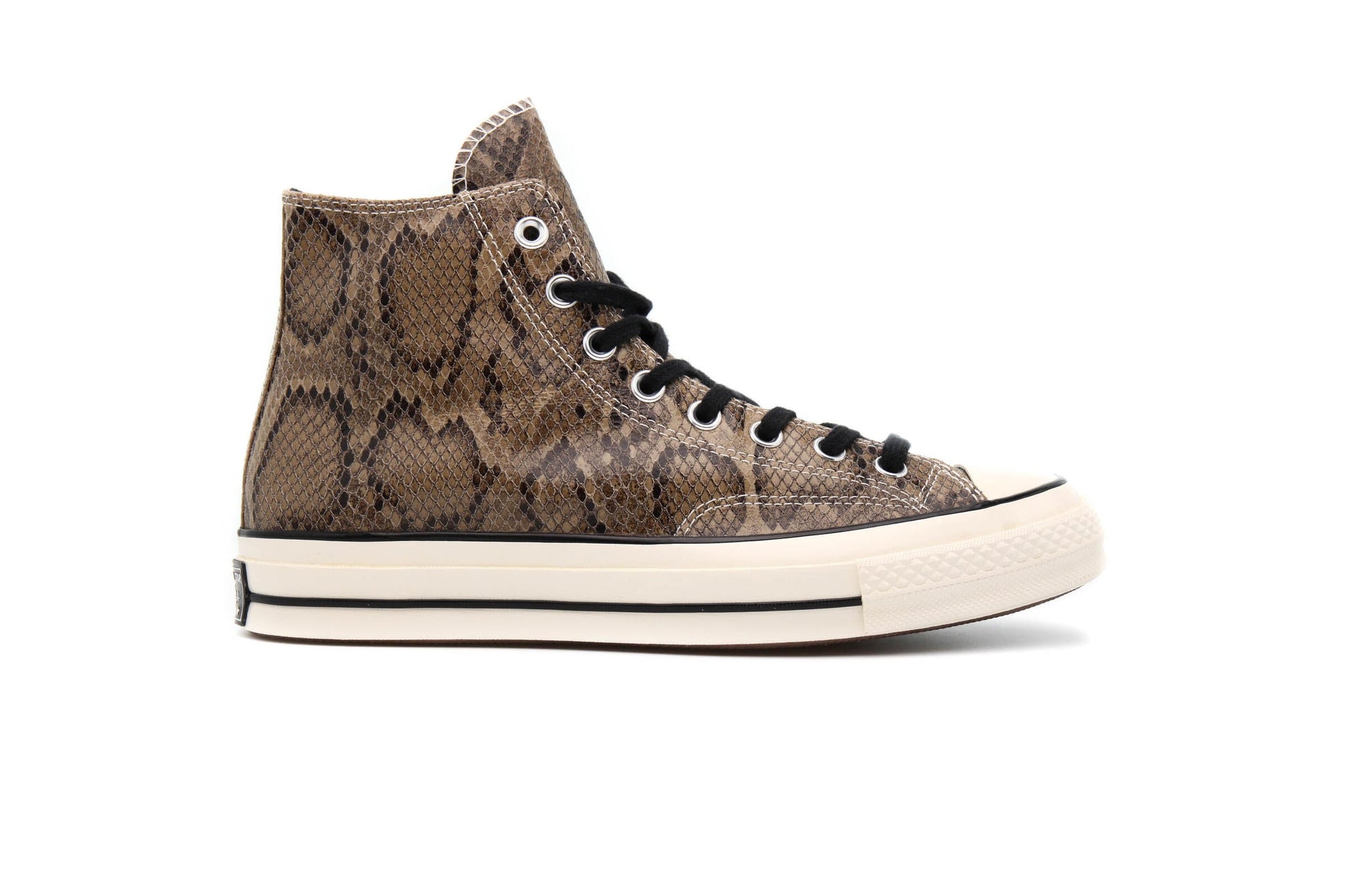 Exclusive Converse CHUCK70 ARCHIVE RAPTILE SUEDE "BROWN" — 3 — Front View