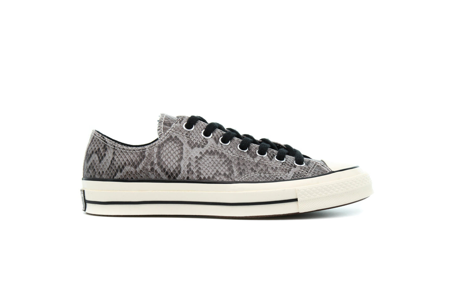 Exclusive Converse CHUCK70 ARCHIVE RAPTILE SUEDE "GREY" — 3 — Front View