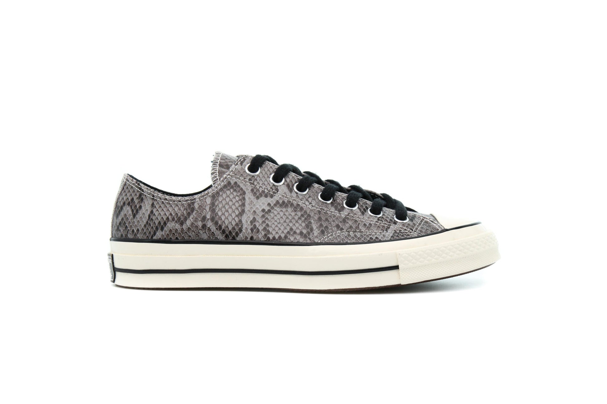 Exclusive Converse CHUCK70 ARCHIVE RAPTILE SUEDE "GREY" — 3 — Front View