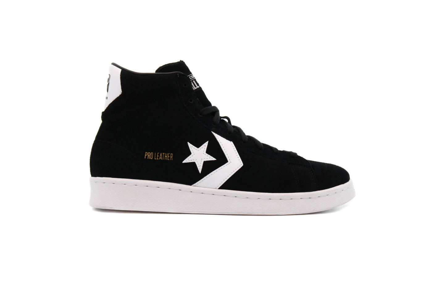 Exclusive Converse PRO LEATHER HI "BLACK" — 3 — Front View