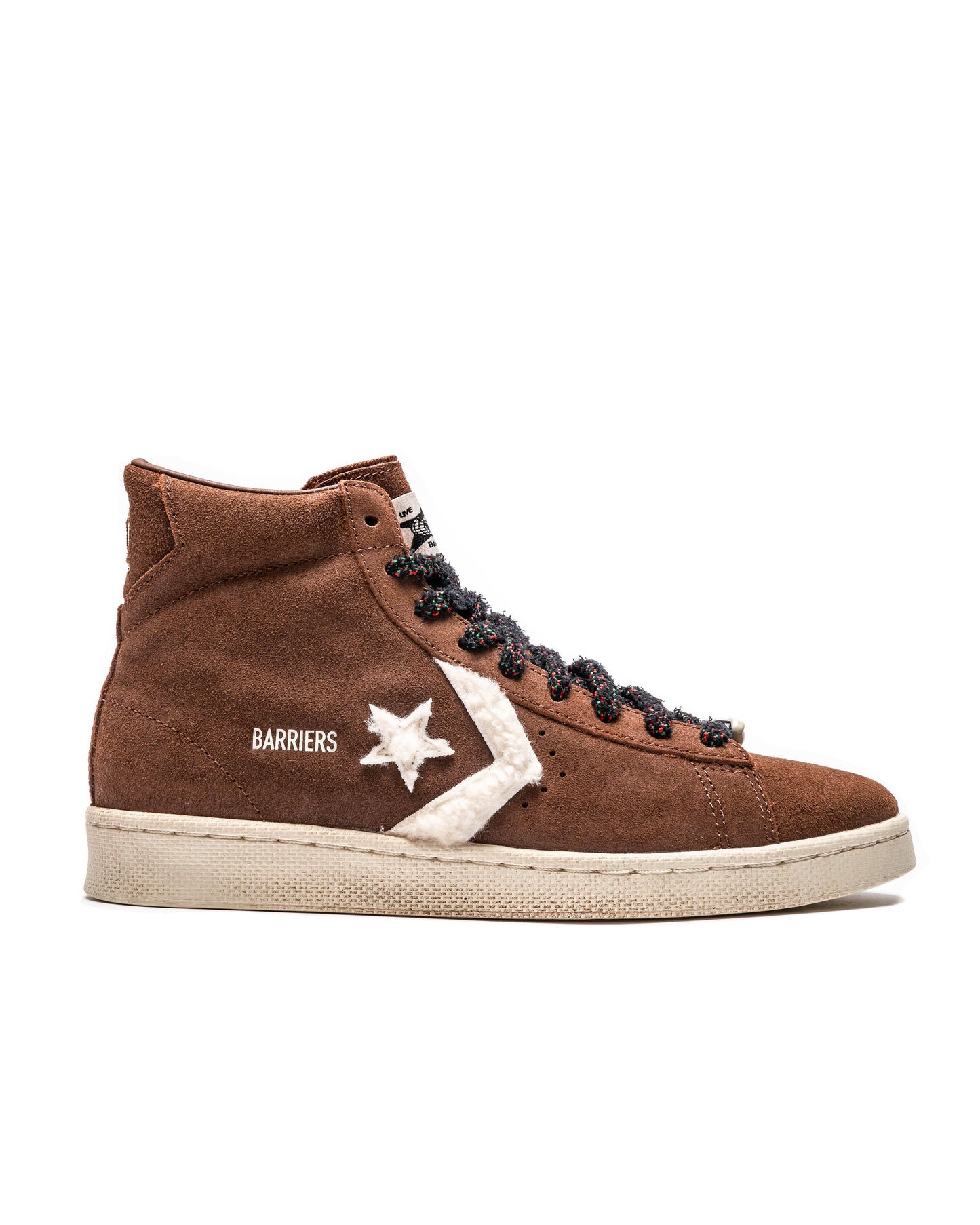 Exclusive Converse x Barriers Pro Leather Hi — 3 — Front View
