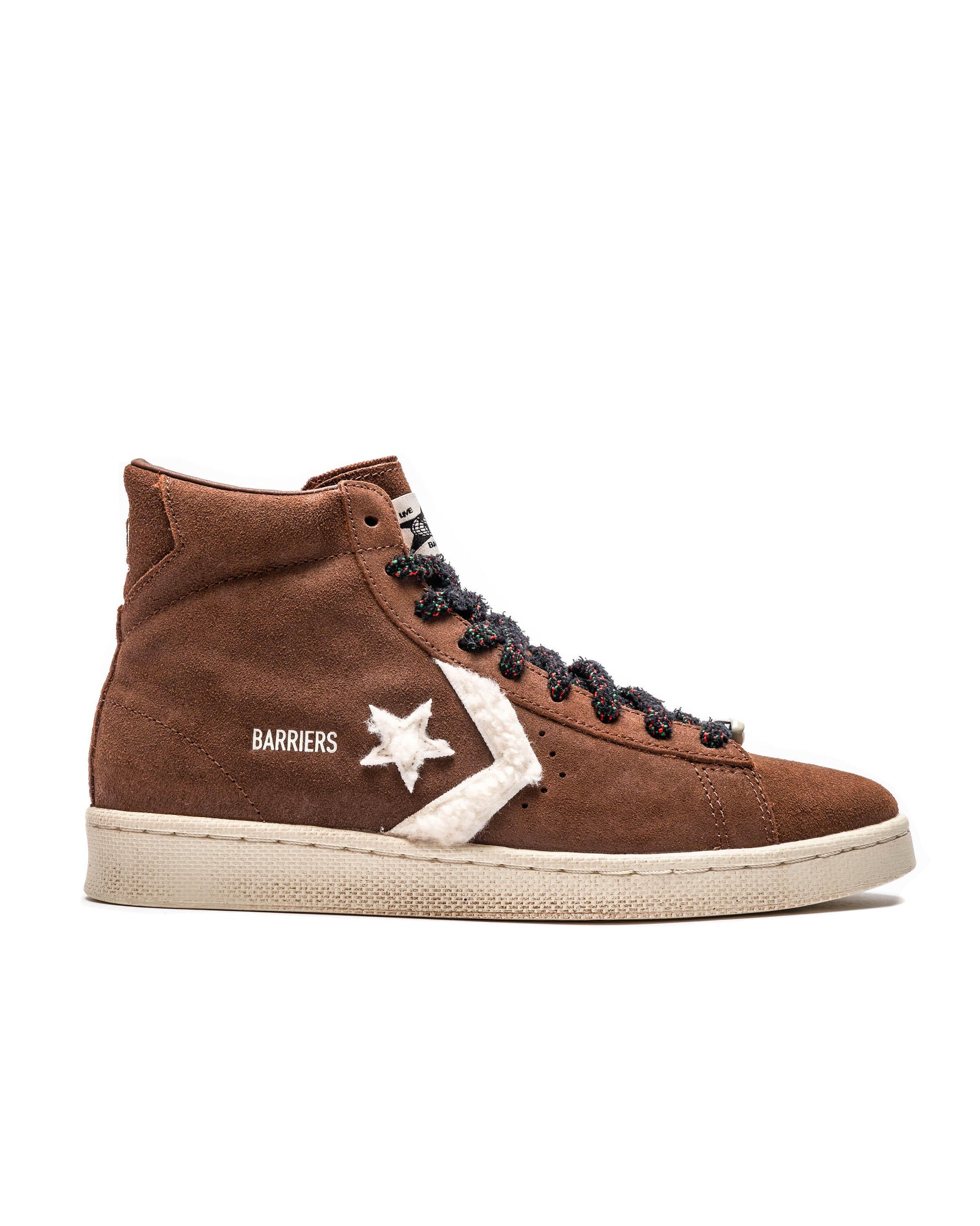Exclusive Converse x Barriers Pro Leather Hi — 3 — Front View