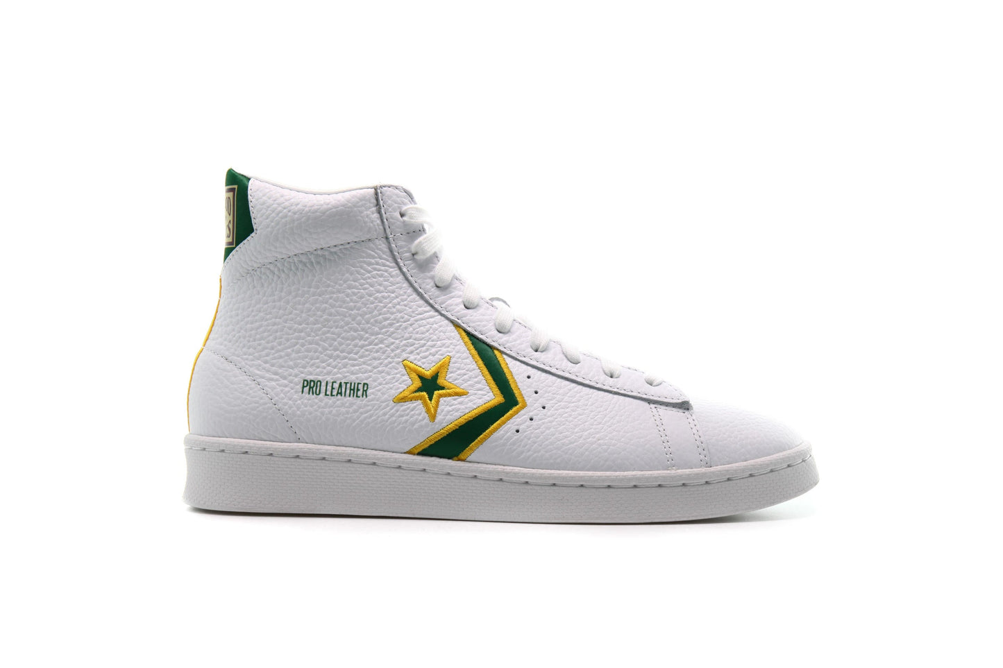 Exclusive Converse PRO LEATHER MID "BOSTON CELTICS" — 3 — Front View