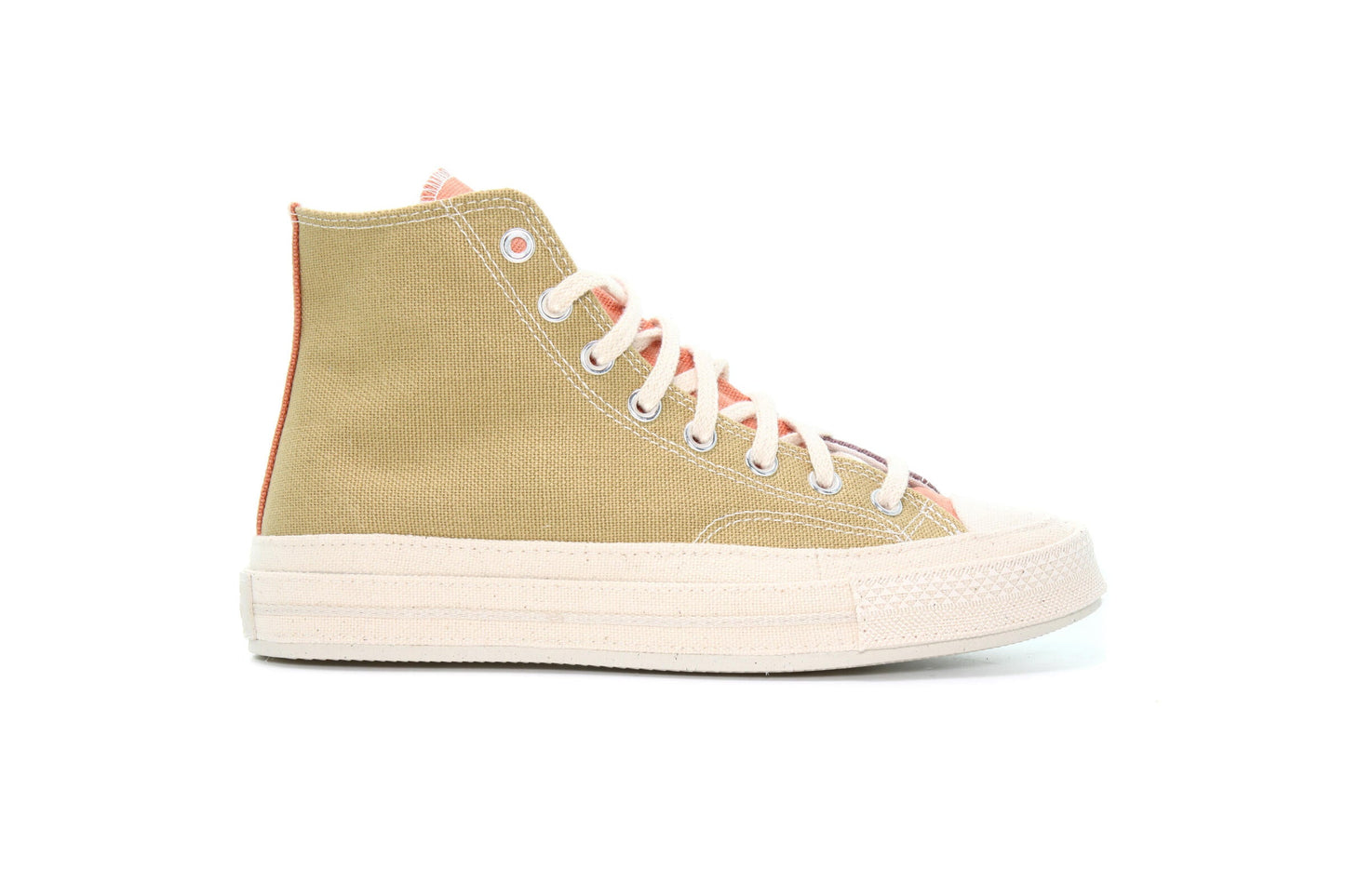 Exclusive Converse x CONVERSE TRI PANEL CHUCK 70 HI "SAND" — 3 — Front View