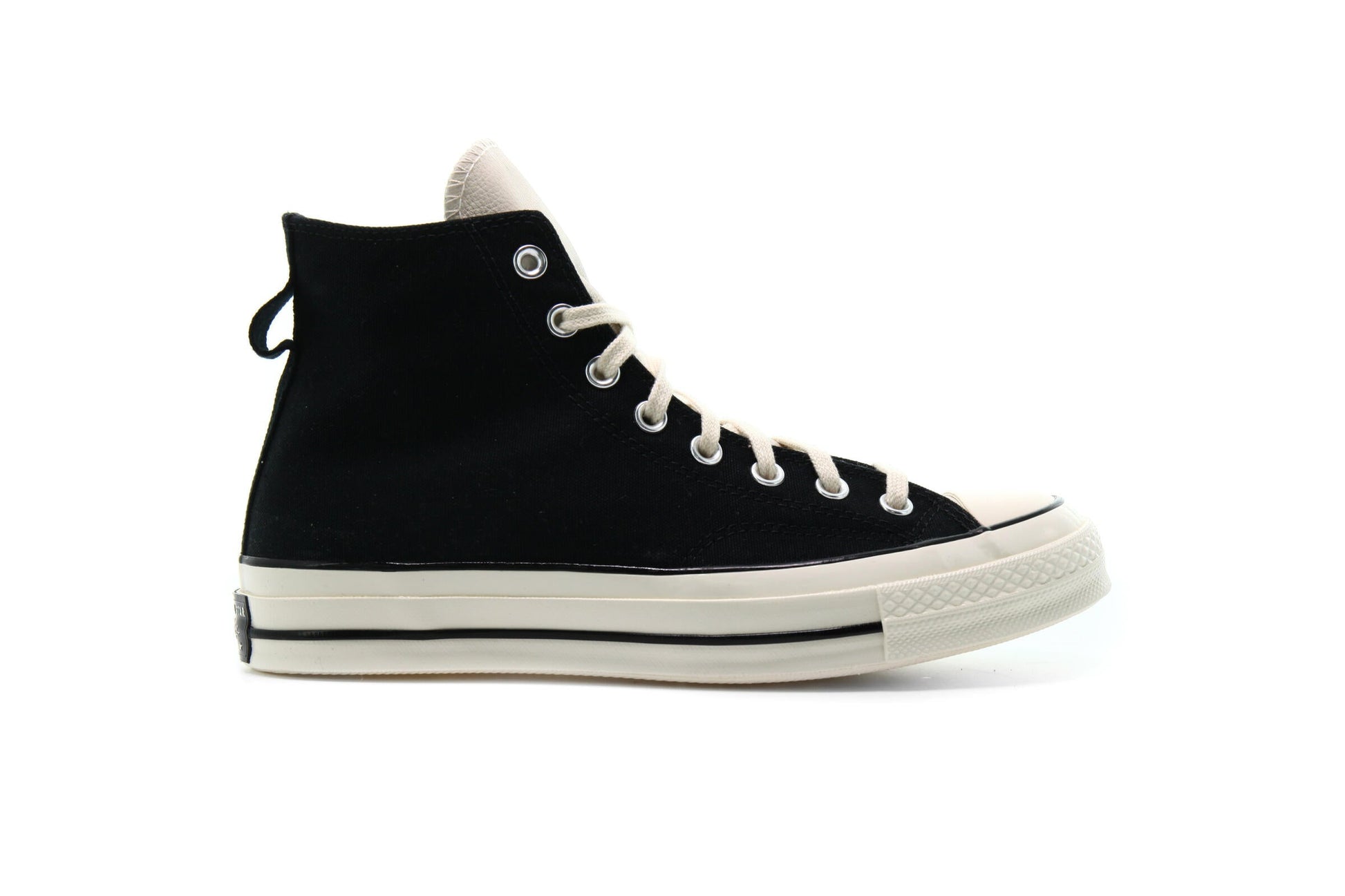 Exclusive Converse x FEAR OF GOD ESSENTIALS CHUCK 70 HI "BLACK" — 3 — Front View