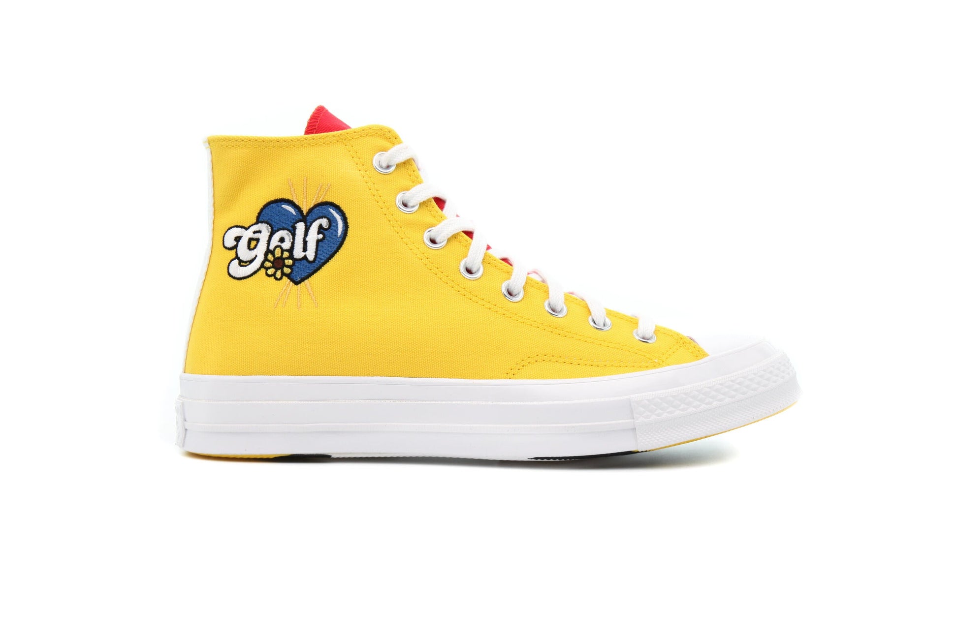Exclusive Converse x GOLF WANG CHUCK 70 HI TRI PANEL "BLUE" — 3 — Front View
