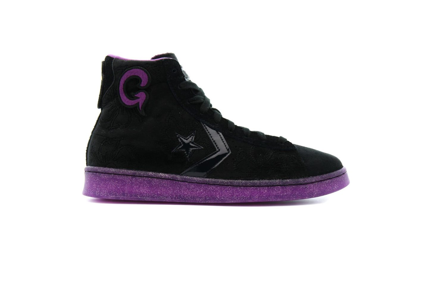 Exclusive Converse x JOE FRESH GOODS PRO LEATHER HI "BLACK" — 3 — Front View