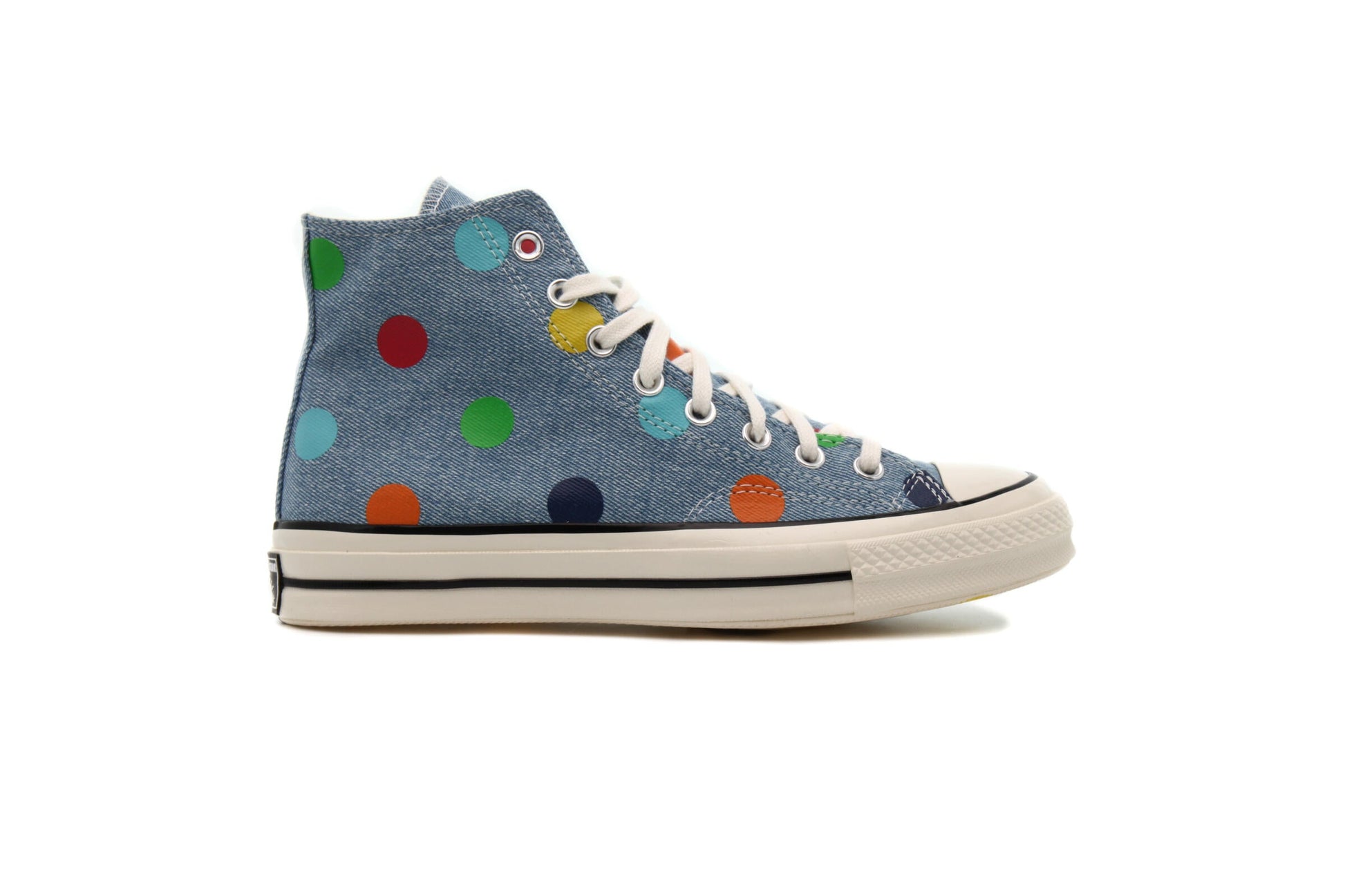 Exclusive Converse x TTC GLF CHUCK 70 HI "POLKA DOT" — 3 — Front View
