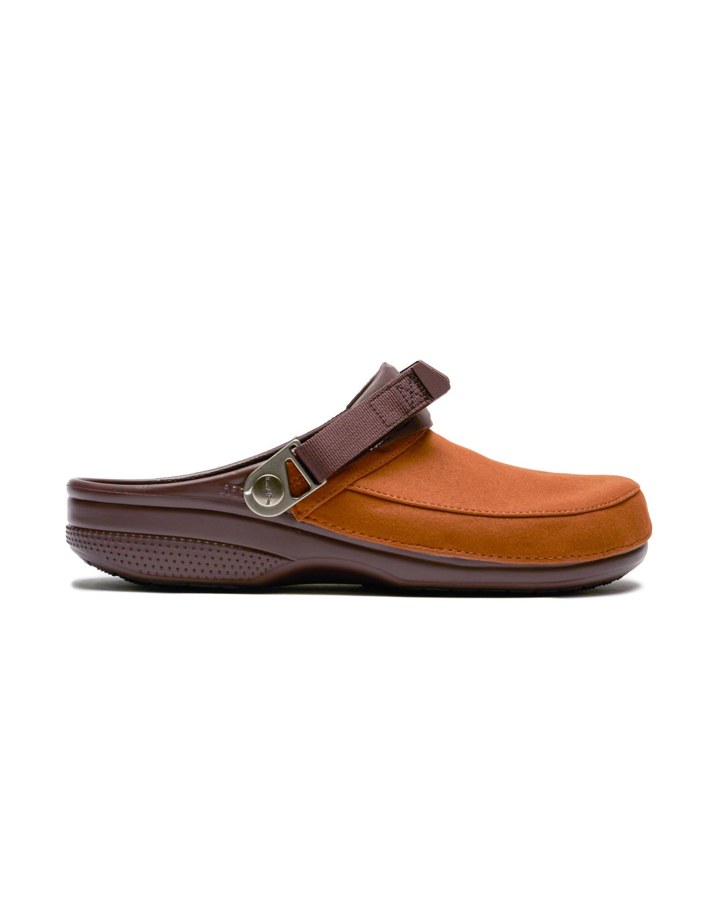 Exclusive Crocs x MUSEUM OF PEACE & QUIET Classic Clog — M2W4 — Front View