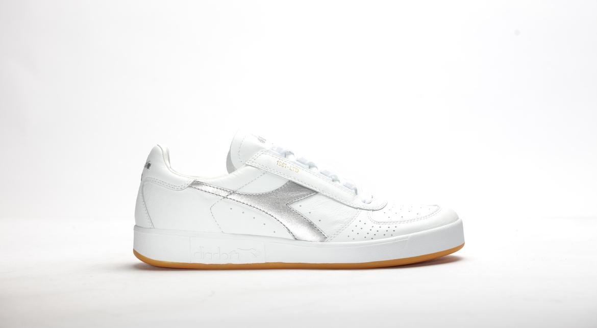 Exclusive Diadora B. Elite OG Made in Italy "Silver" — 1.5 — Front View