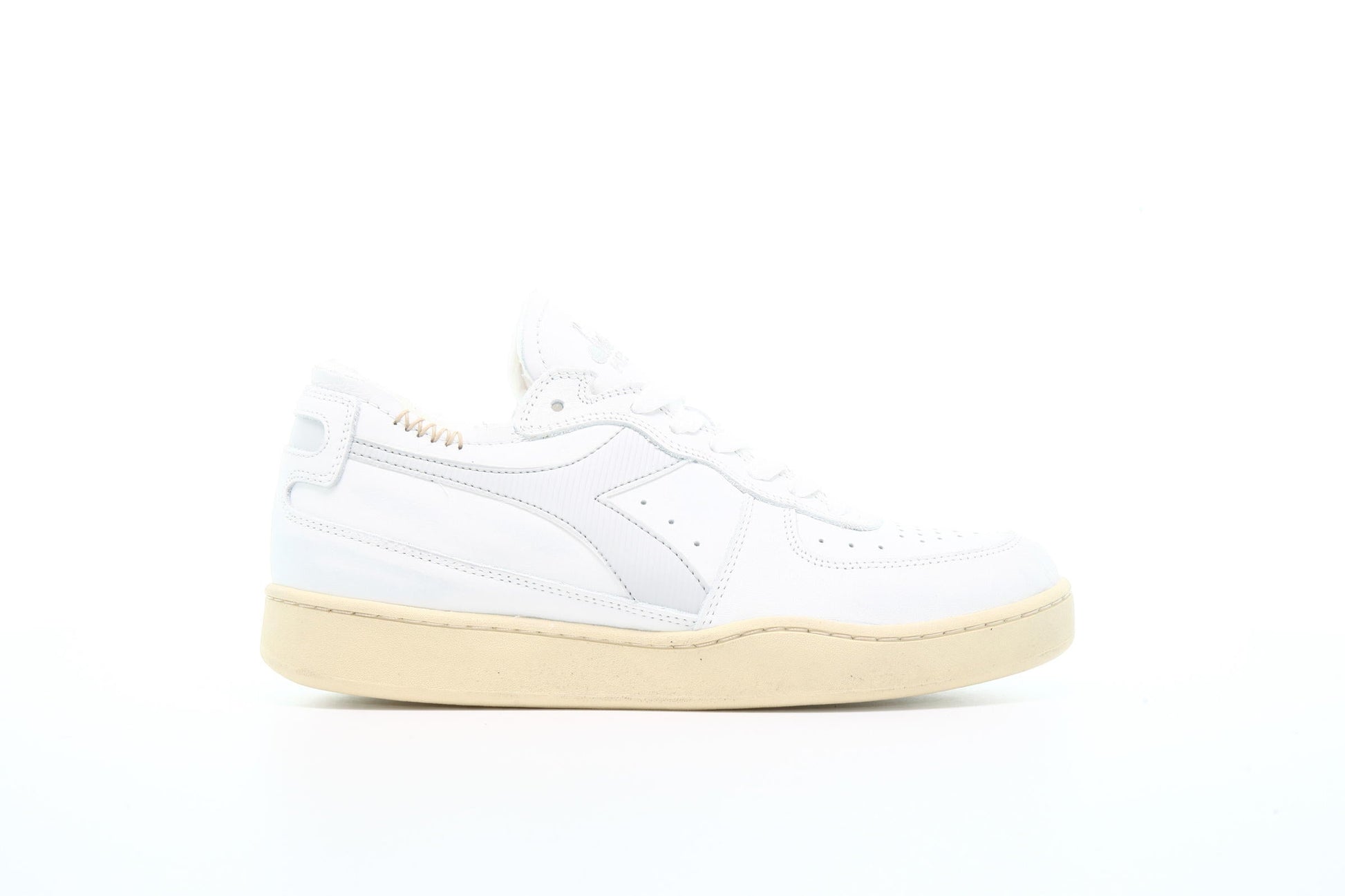 Exclusive Diadora Mi Basket Row Cut "Dawn Blue" — 1.5 — Front View