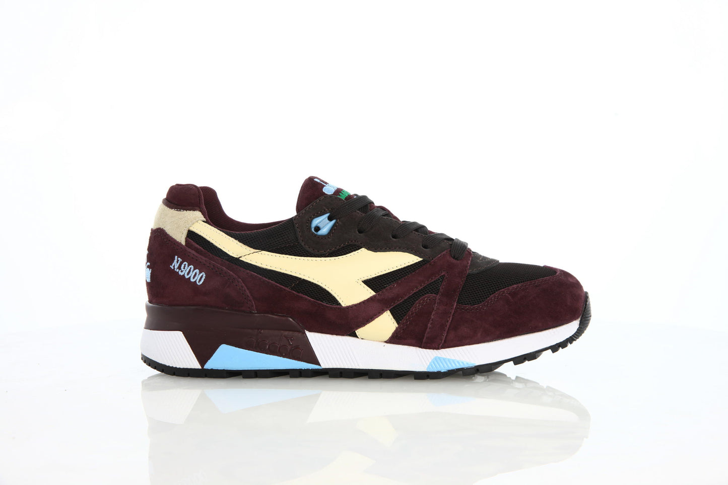 Exclusive Diadora N9000 Italia "After Dark" — 1.5 — Front View