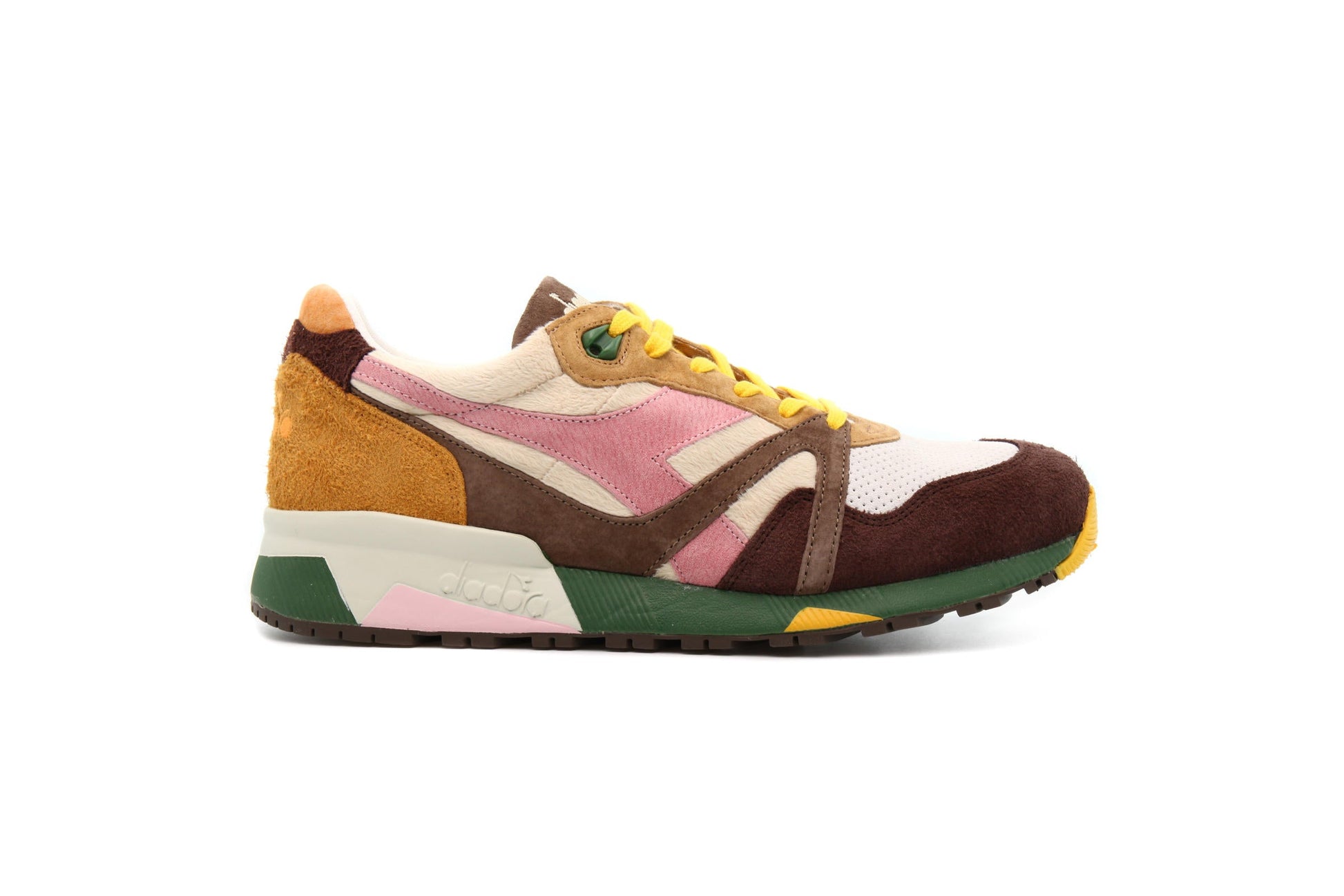 Exclusive Diadora N9000 LEONE "WOOD ASH" — 1.5 — Front View