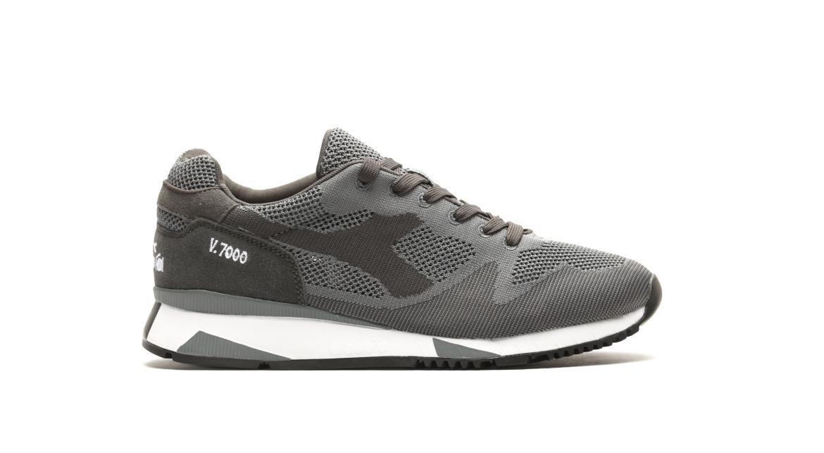 Exclusive Diadora V7000 WEAVE "STEEL GREY" — 1.5 — Front View