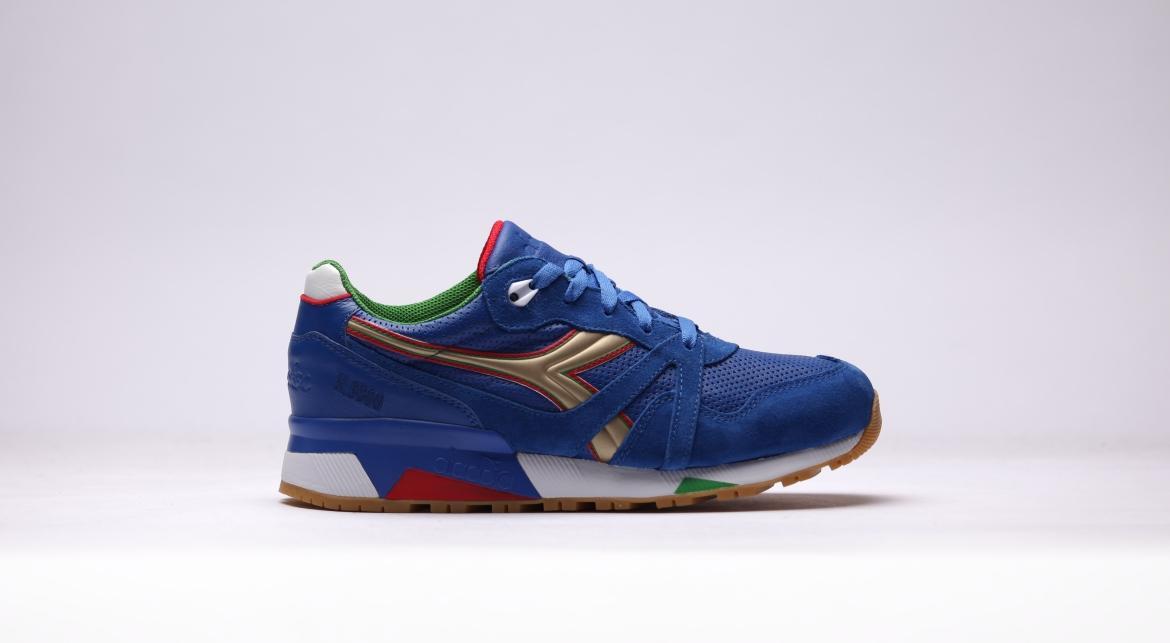 Exclusive Diadora x Packer N9000 "Azzurri" — 1.5 — Front View