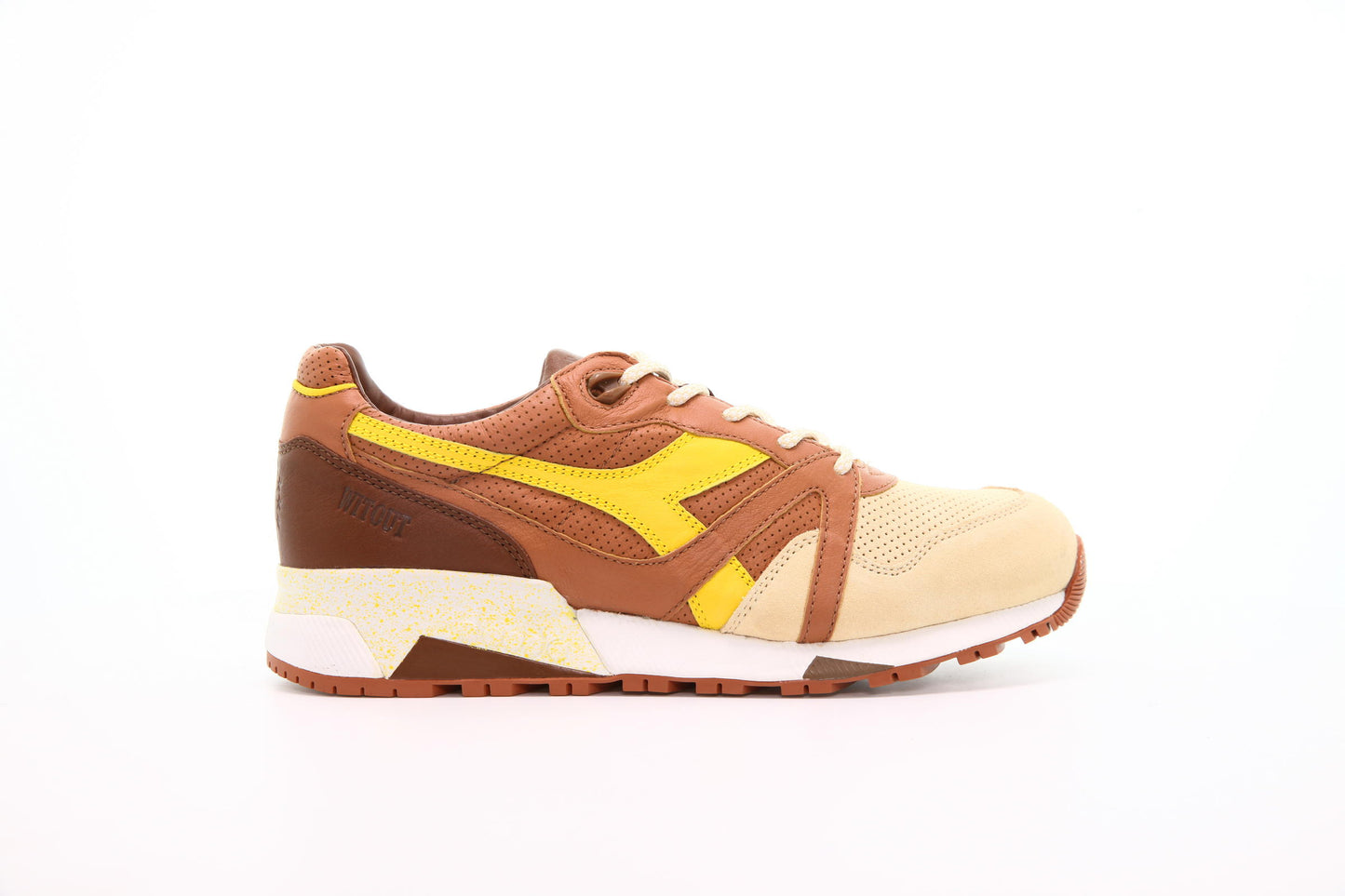 Exclusive Diadora x Ubiq N9000 "Whiz Wit - Philly Cheesesteak" — 1.5 — Front View