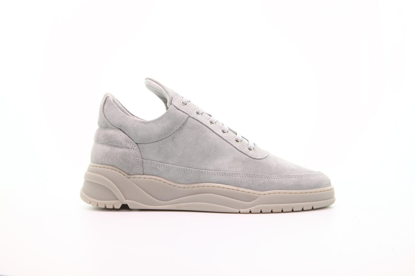 Exclusive Filling Pieces Low Top Astro "Transparante Grey" — 6.5 — Front View