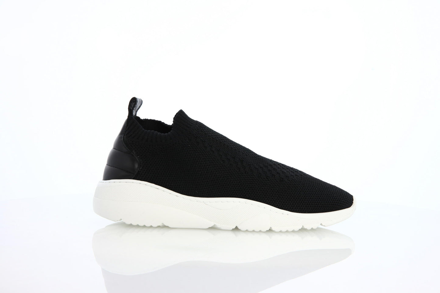 Exclusive Filling Pieces Sac Runner Knit "Black" — 6.5 — Front View